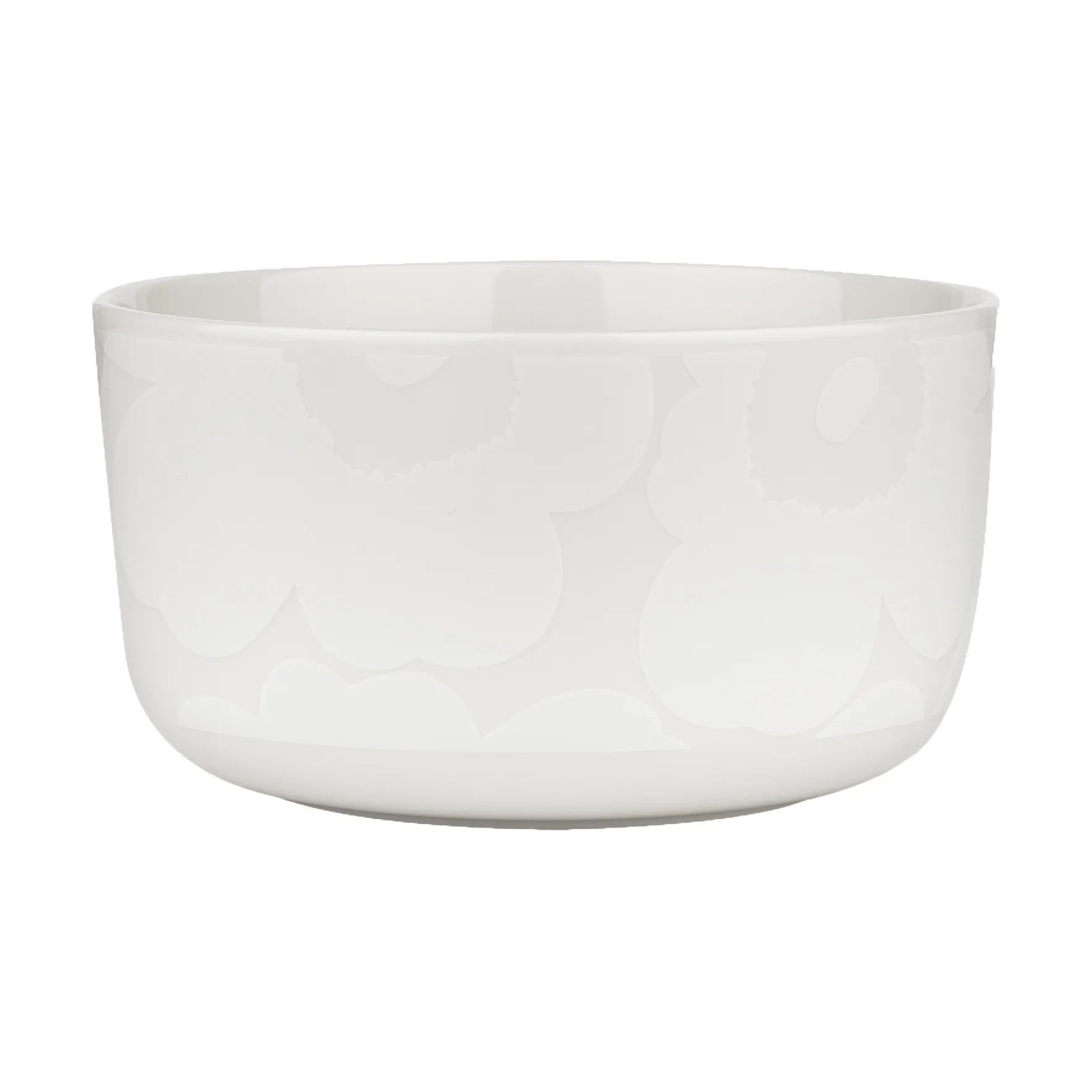 Marimekko Unikko skål 5 dl White/Offwhite