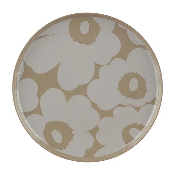 Unikko tallrik Ø20 cm, terra