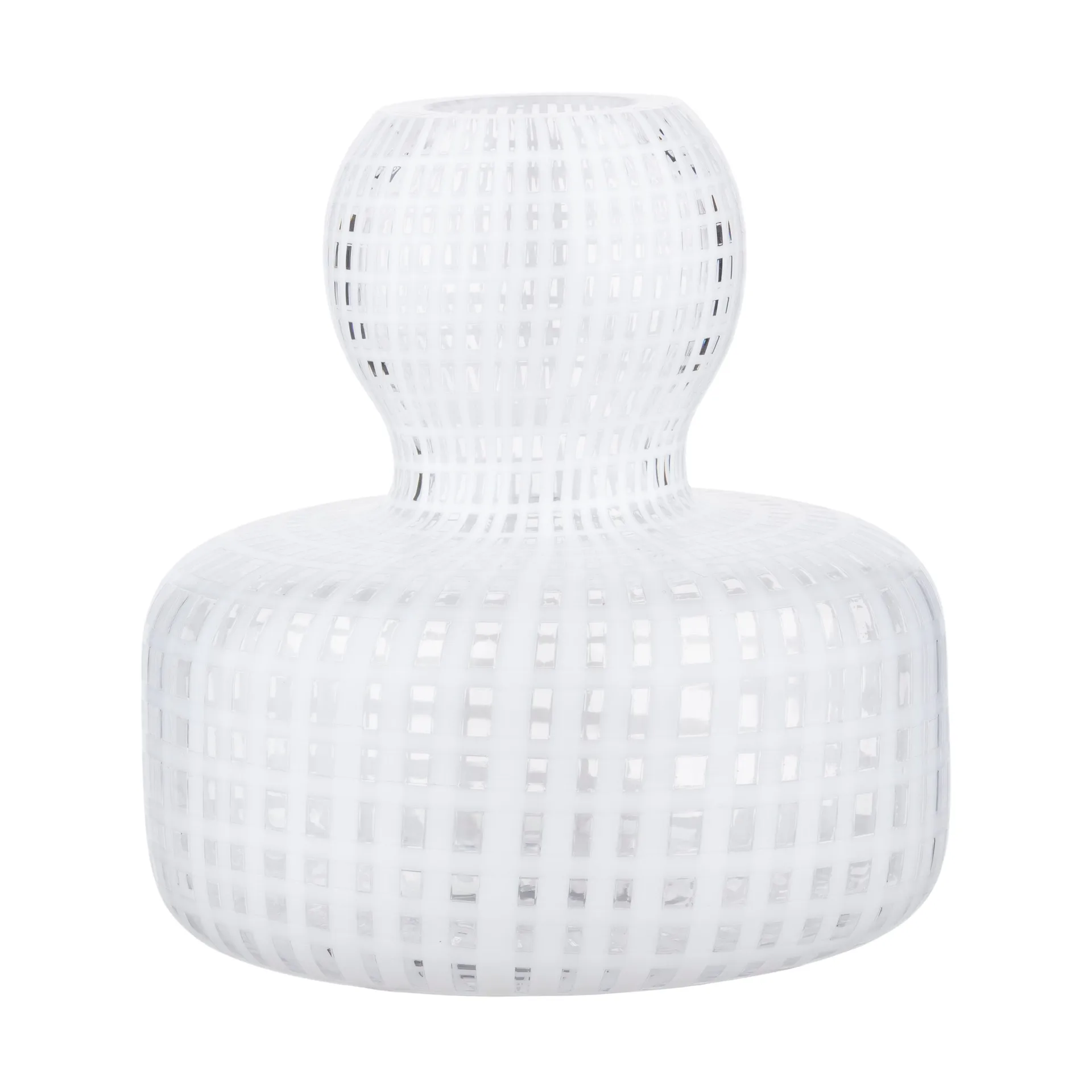 Marimekko Vase Flower Ø Clear-white