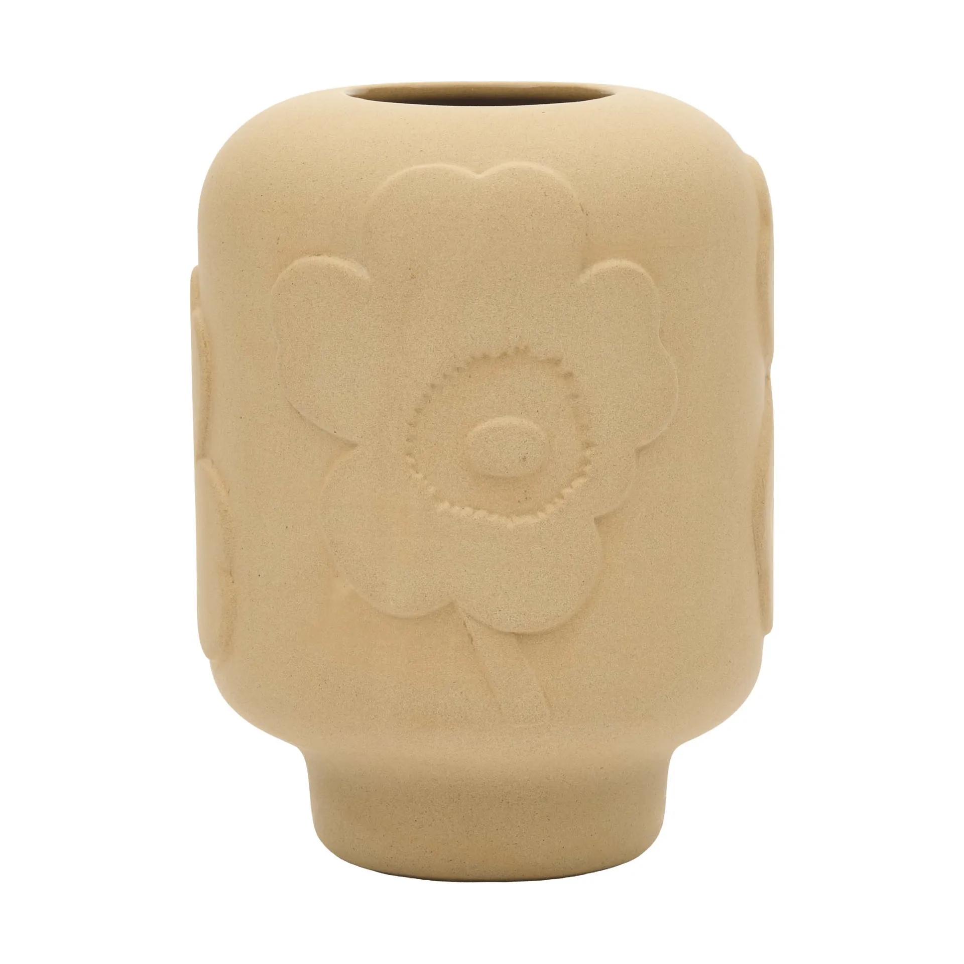 Marimekko Vase Unikko céramique Sandstone