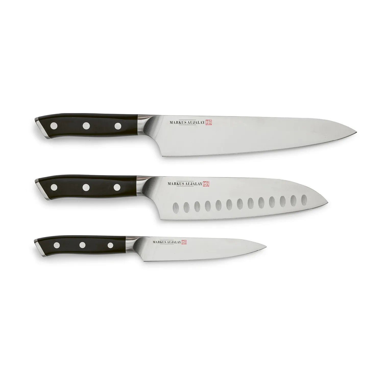 Markus Aujalay Markus Classic knivsæt 3 dele