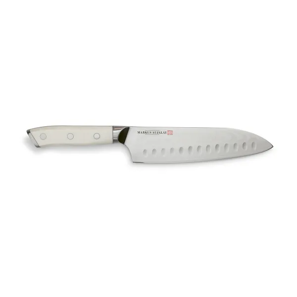 Markus Damaskus japansk kockkniv, 30 cm