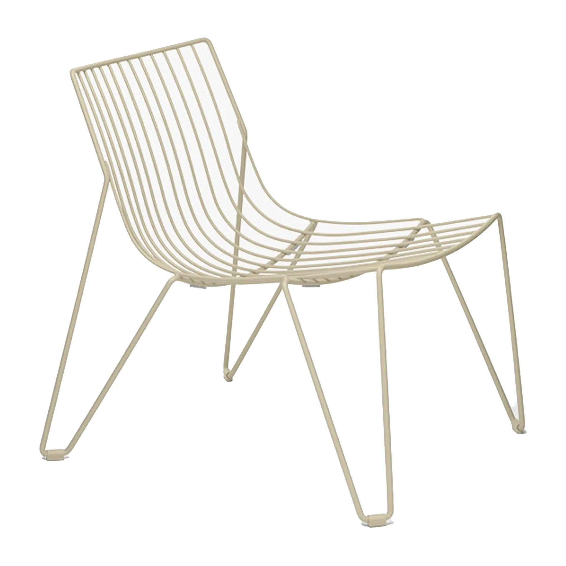 Massproductions Chaise longue Tio easy chair Ivory