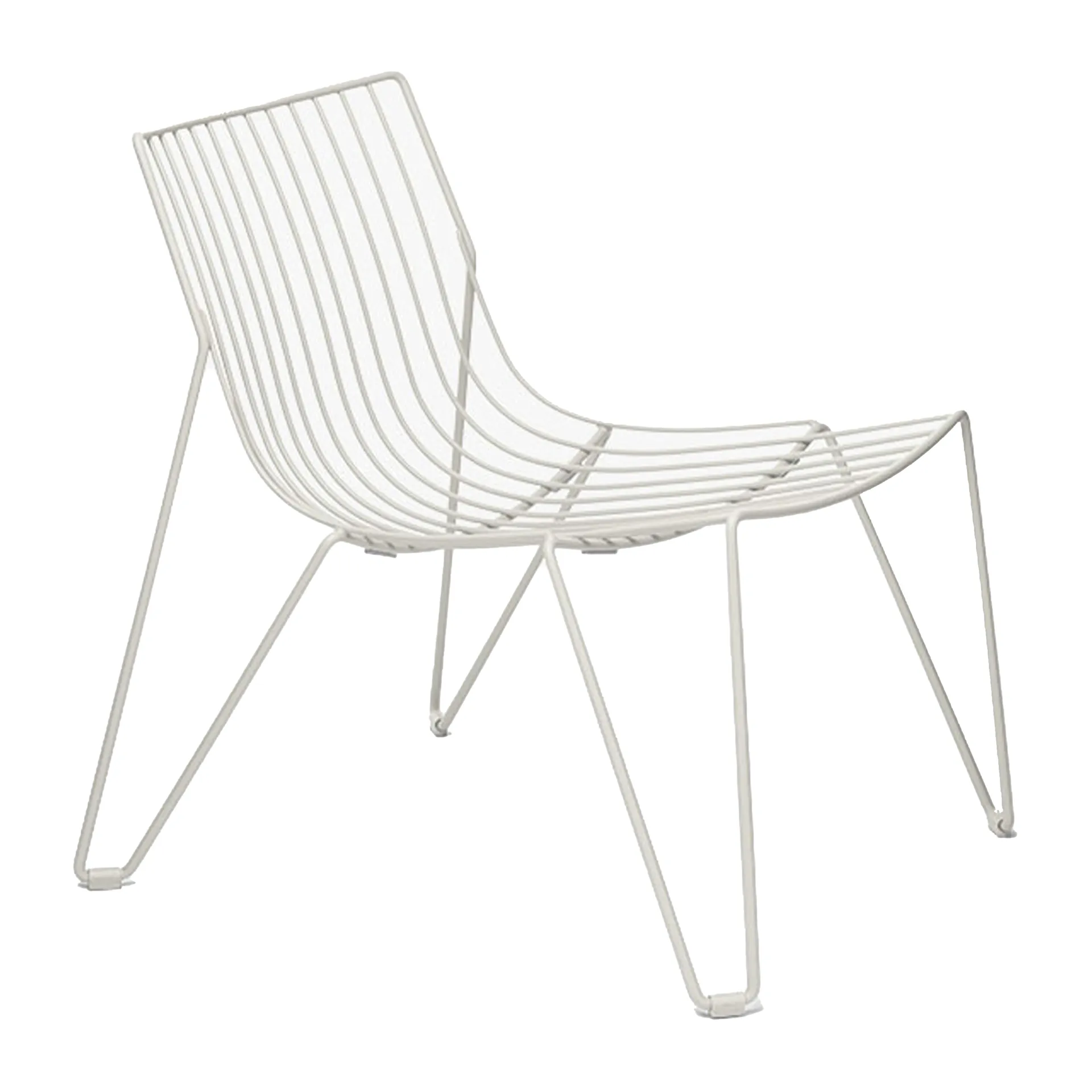 Massproductions Chaise longue Tio easy chair White