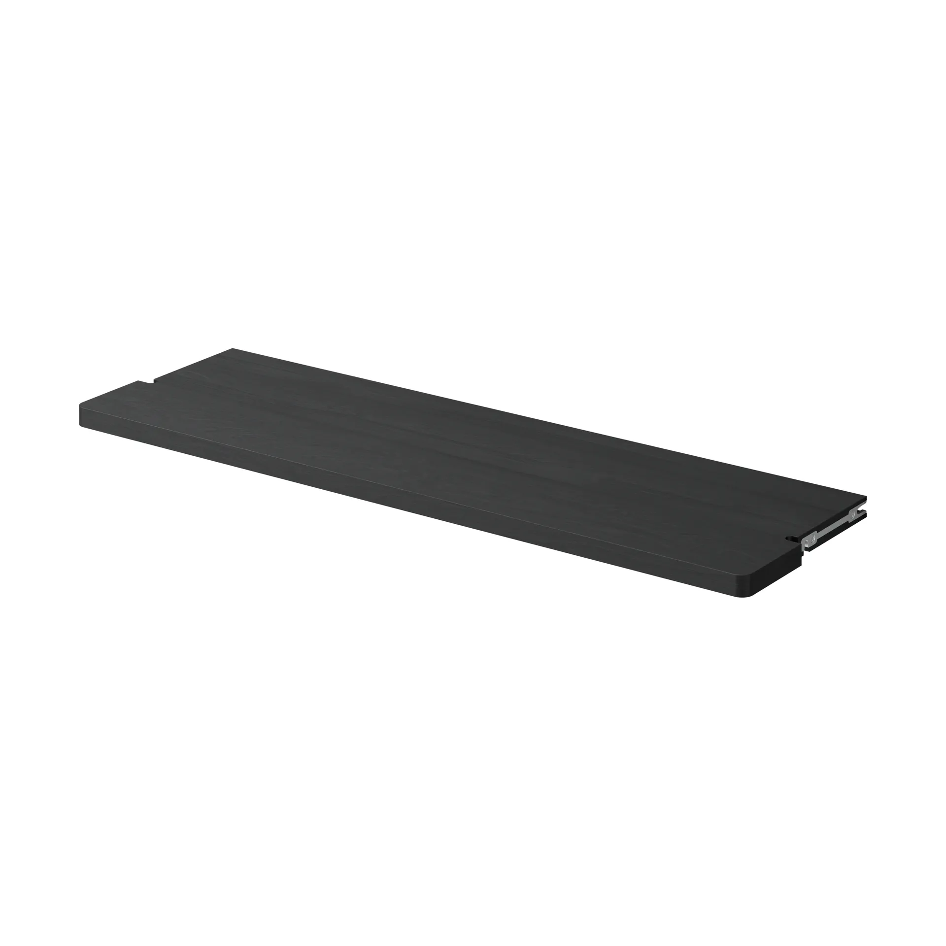 Massproductions Étagère Gridlock Shelf W800 Black stained Ash