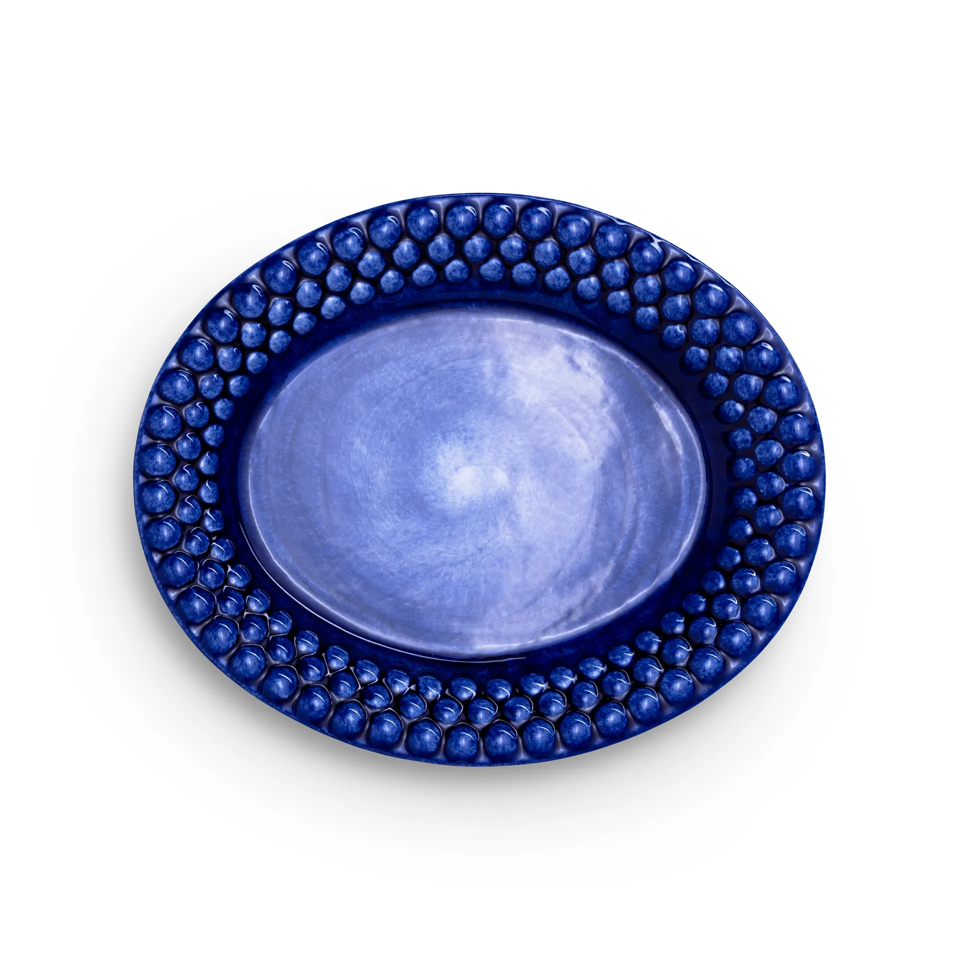 Mateus Bubbles oval tallrik 20 cm Bl&aring;