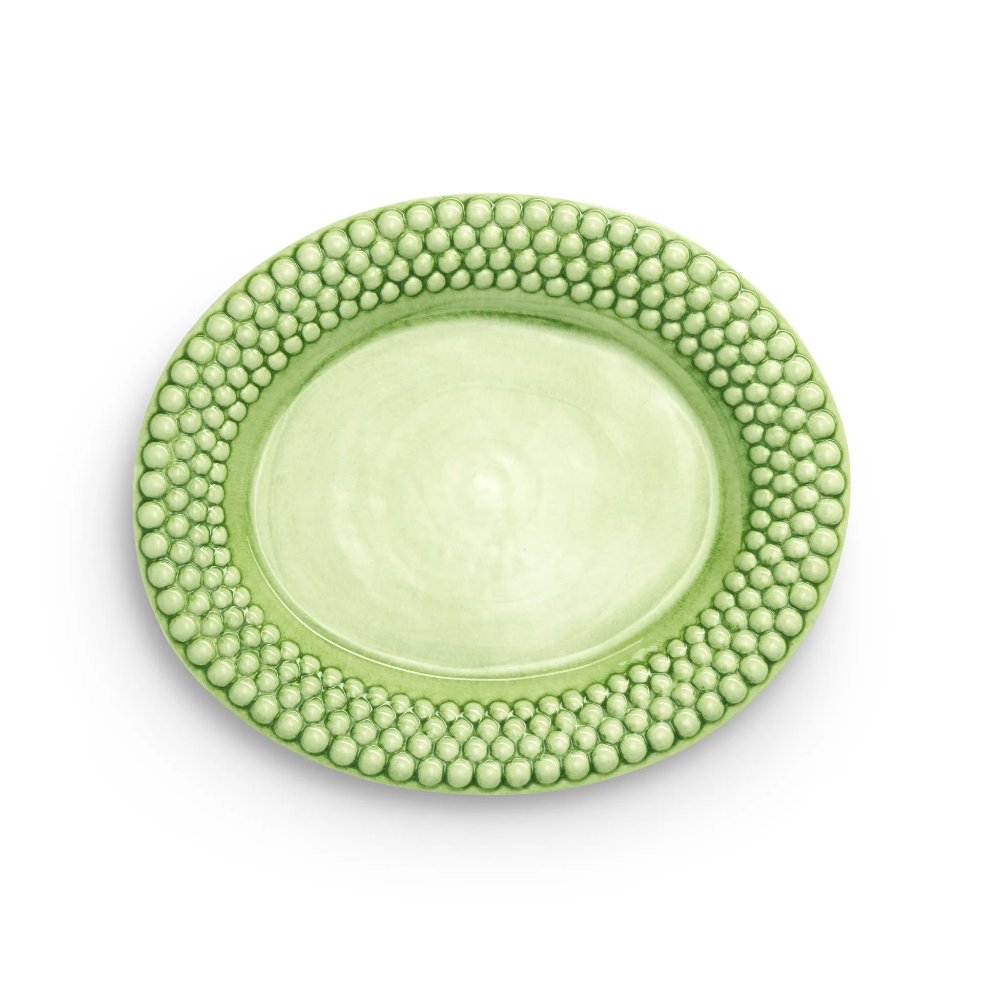Mateus Bubbles oval underkop – 35 cm Grøn