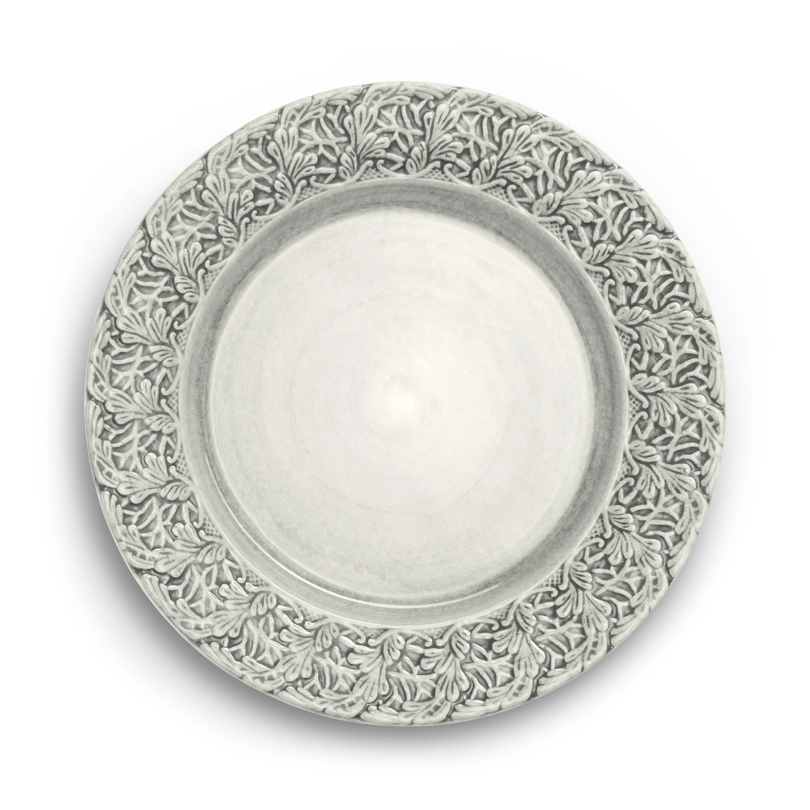 未使用品/Mateus大皿 2枚セット/グレー/40㎝ Lace plate 25 cm from Mateus - NordicNest.com