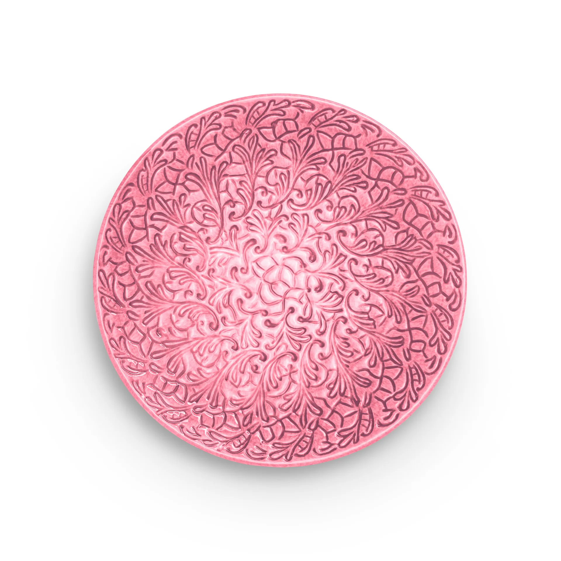 Mateus Lace tallerken – 20 cm Lyserød