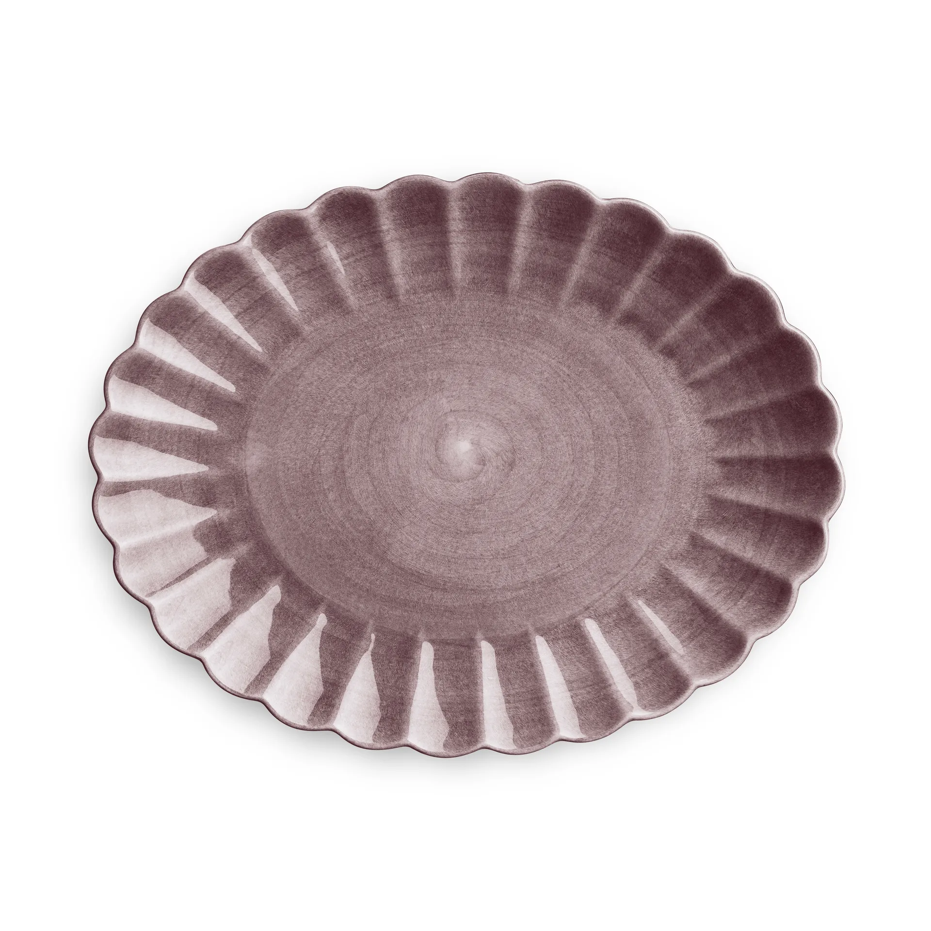 Mateus Oyster fad 30x35 cm Blomme