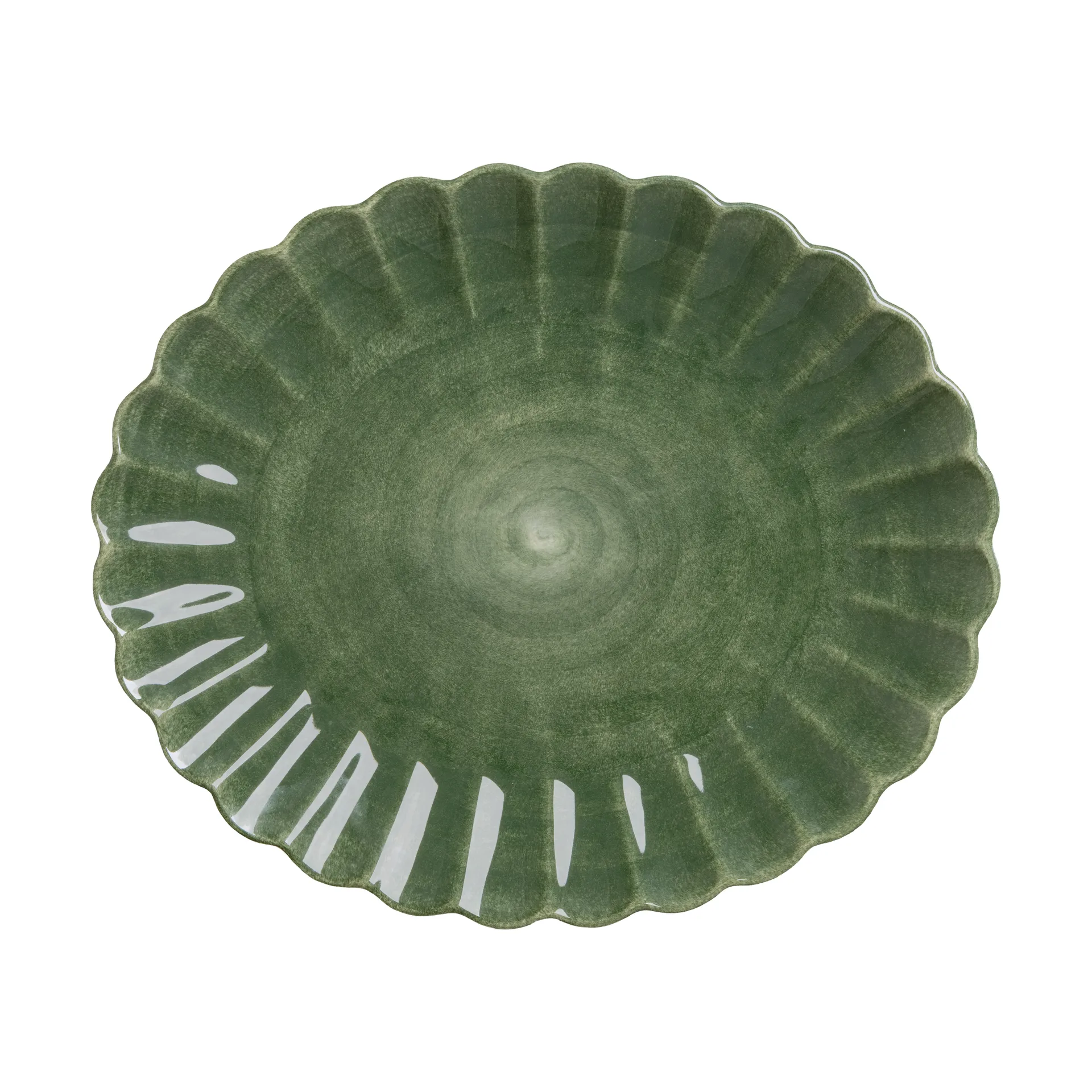 Mateus Oyster fad 30x35 cm Forest green