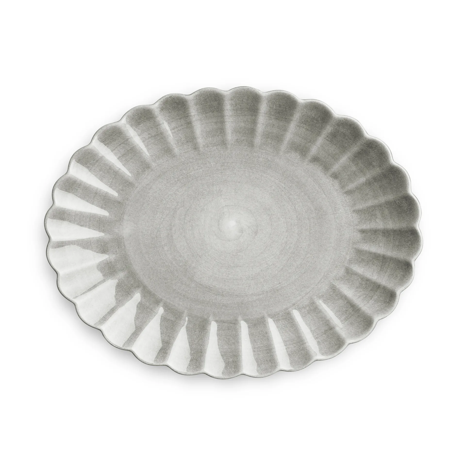 Mateus Oyster fad 30x35 cm Grå