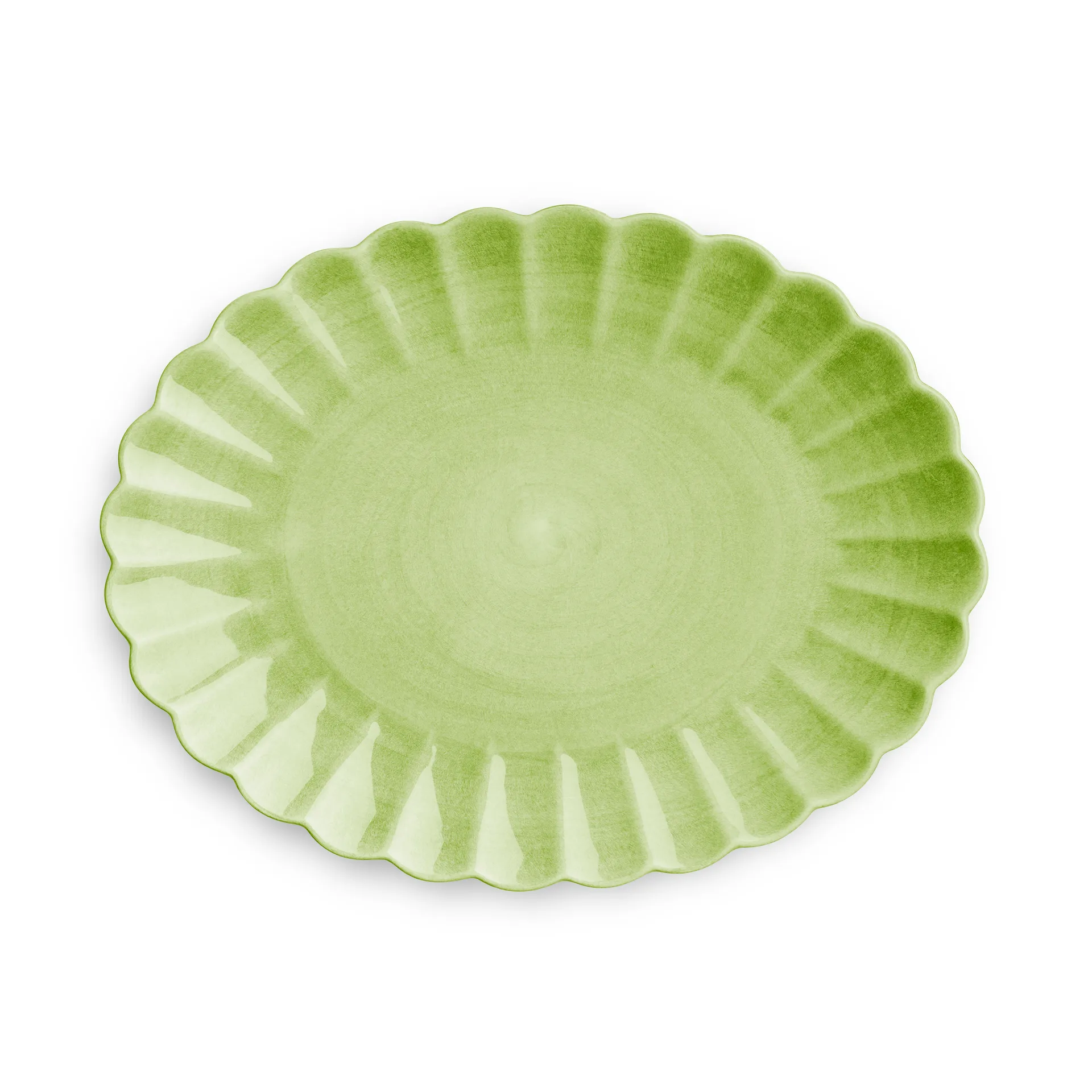 Mateus Oyster fad 30x35 cm Grøn
