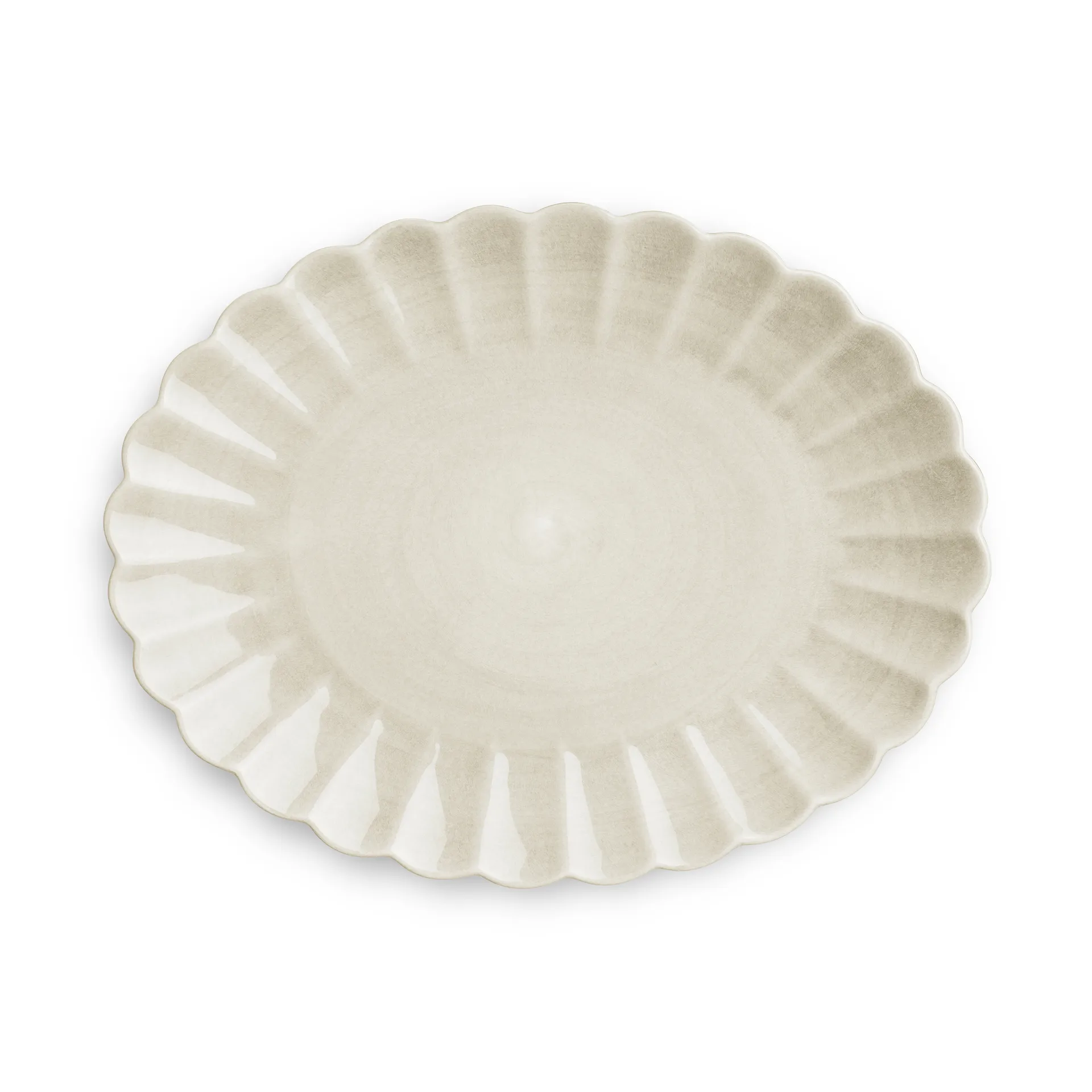 Mateus Oyster fad 30x35 cm Sand