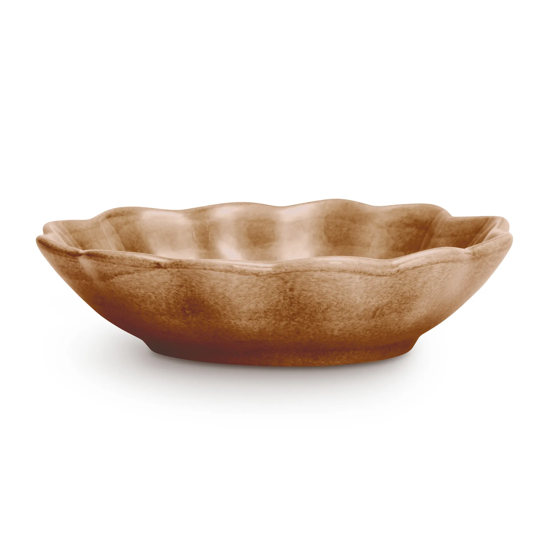 Mateus Oyster skål 16x18 cm Cinnamon billede