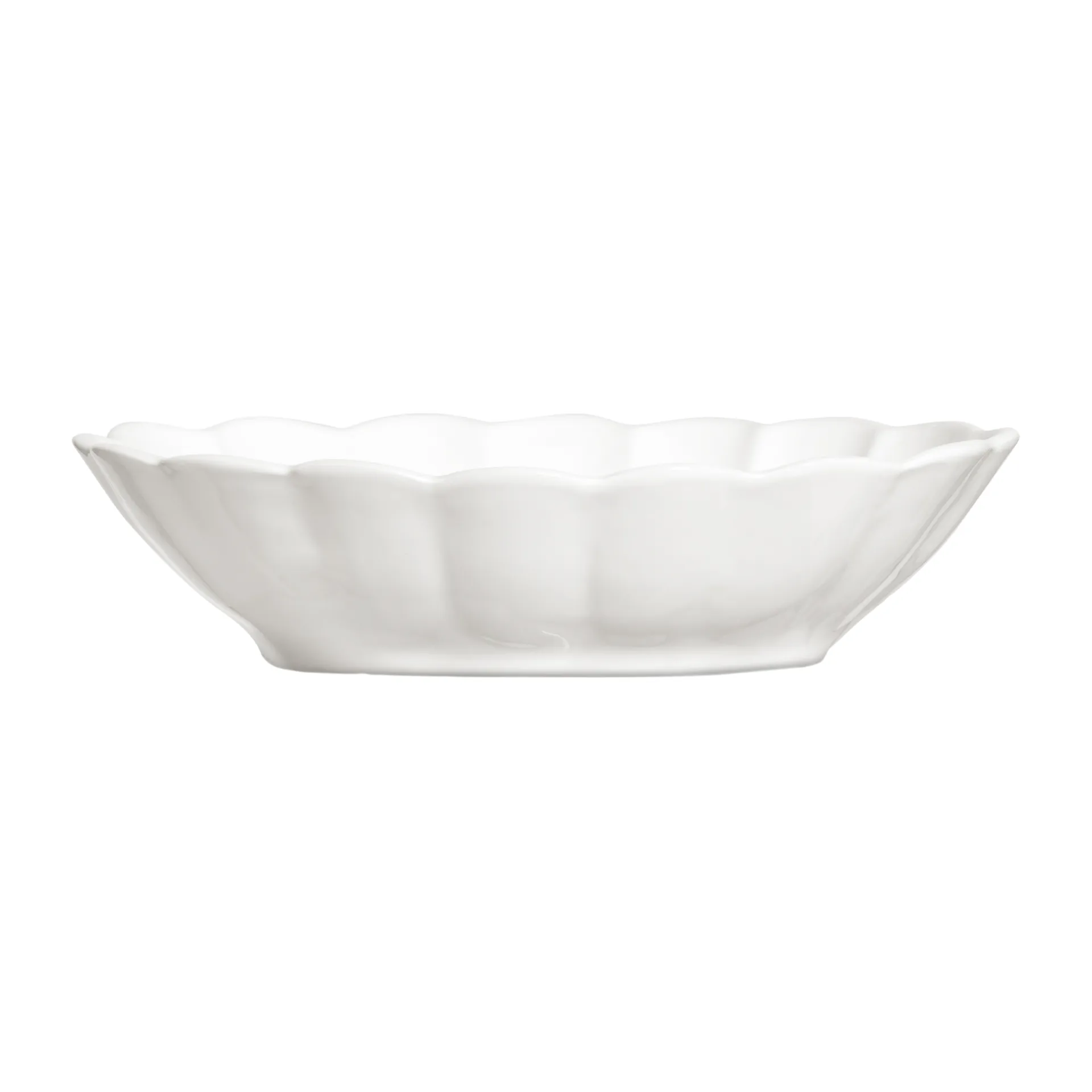 Mateus Oyster skål 18x23 cm Hvid