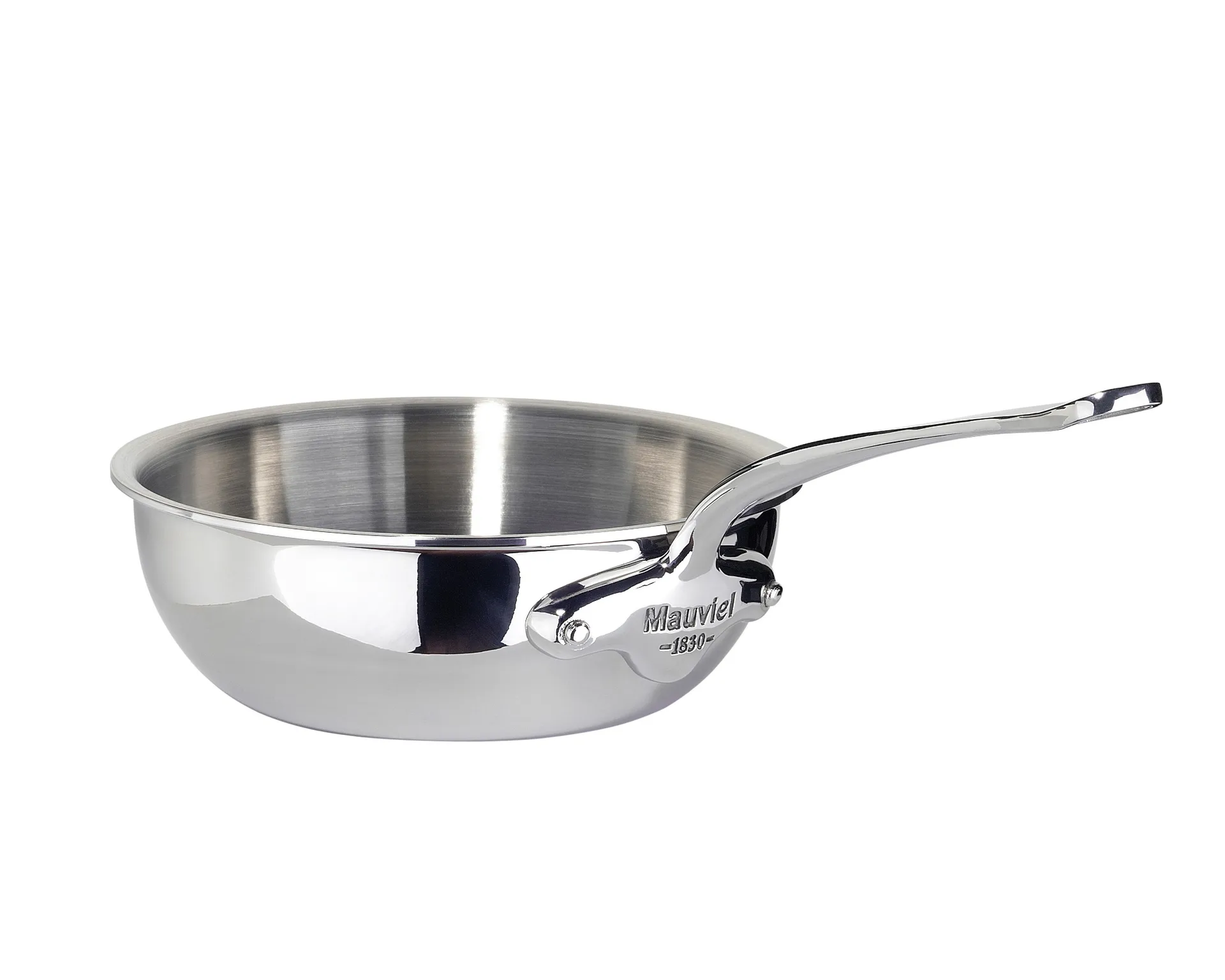 Mauviel Sauterpande afrundet Cook Style 2 l Stål
