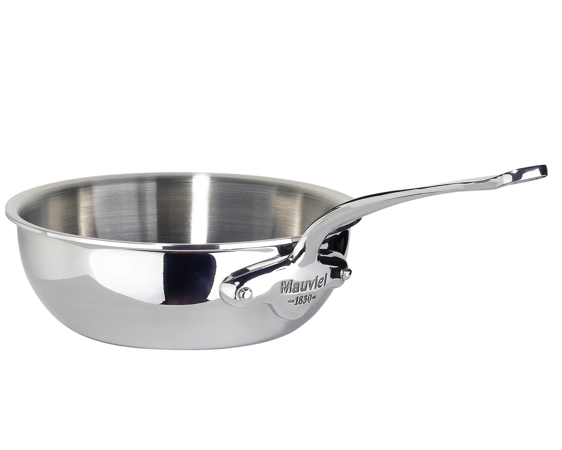 Mauviel Sauterpande afrundet Cook Style 3,2 l Stål
