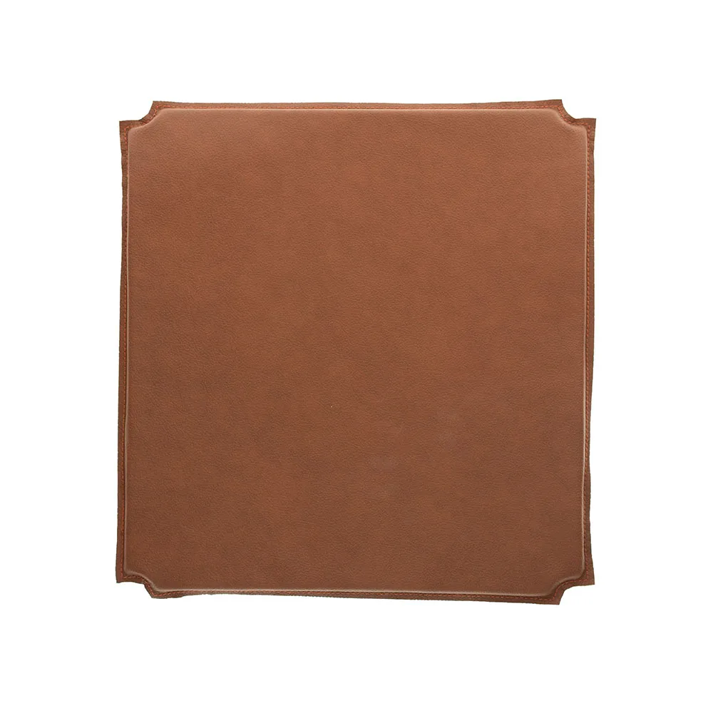 Mavis Coussin de chaise Rod Cuir cognac