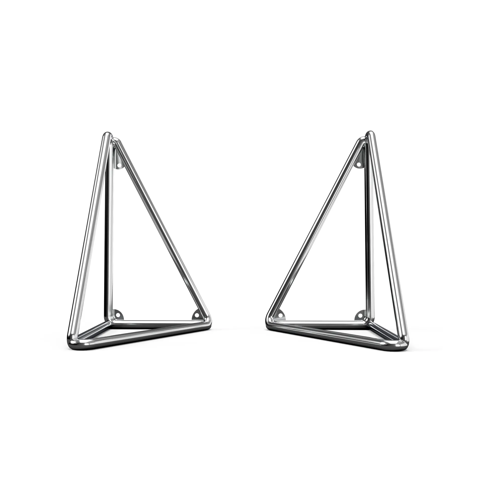 Maze Équerres Pythagoras XL, lot de 2 Chrome