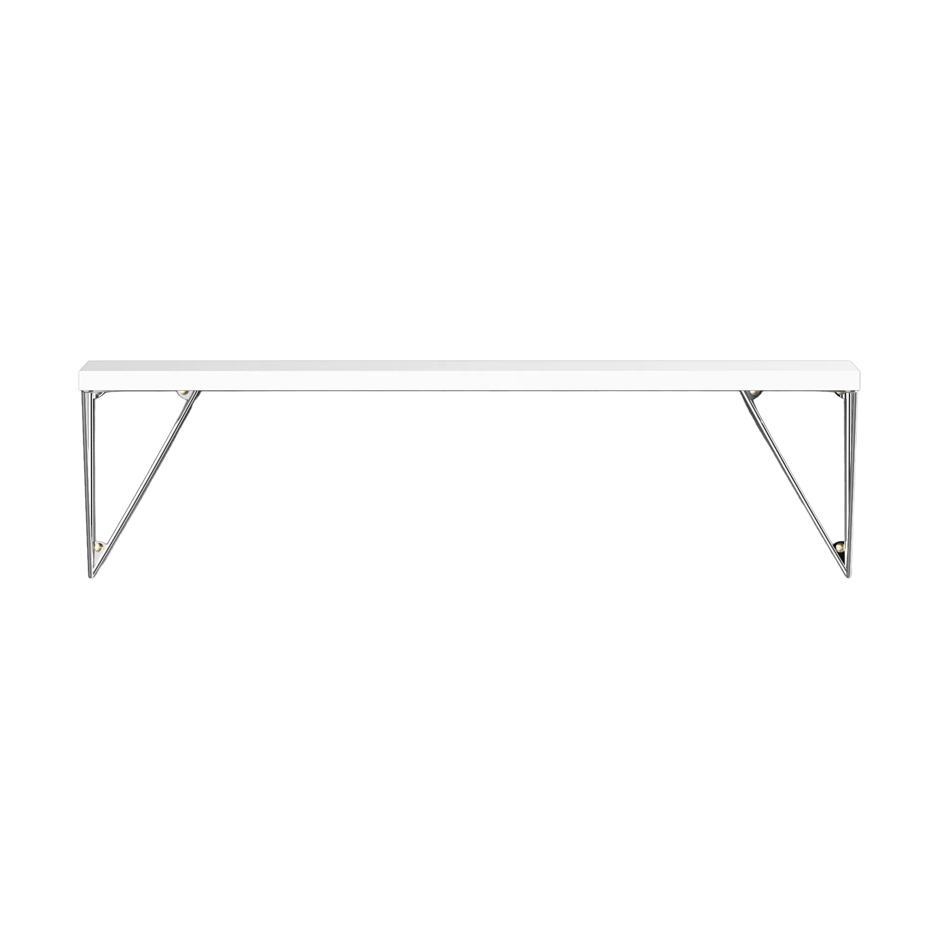 Maze Étagère Pythagoras, Blanc-chrome, cm