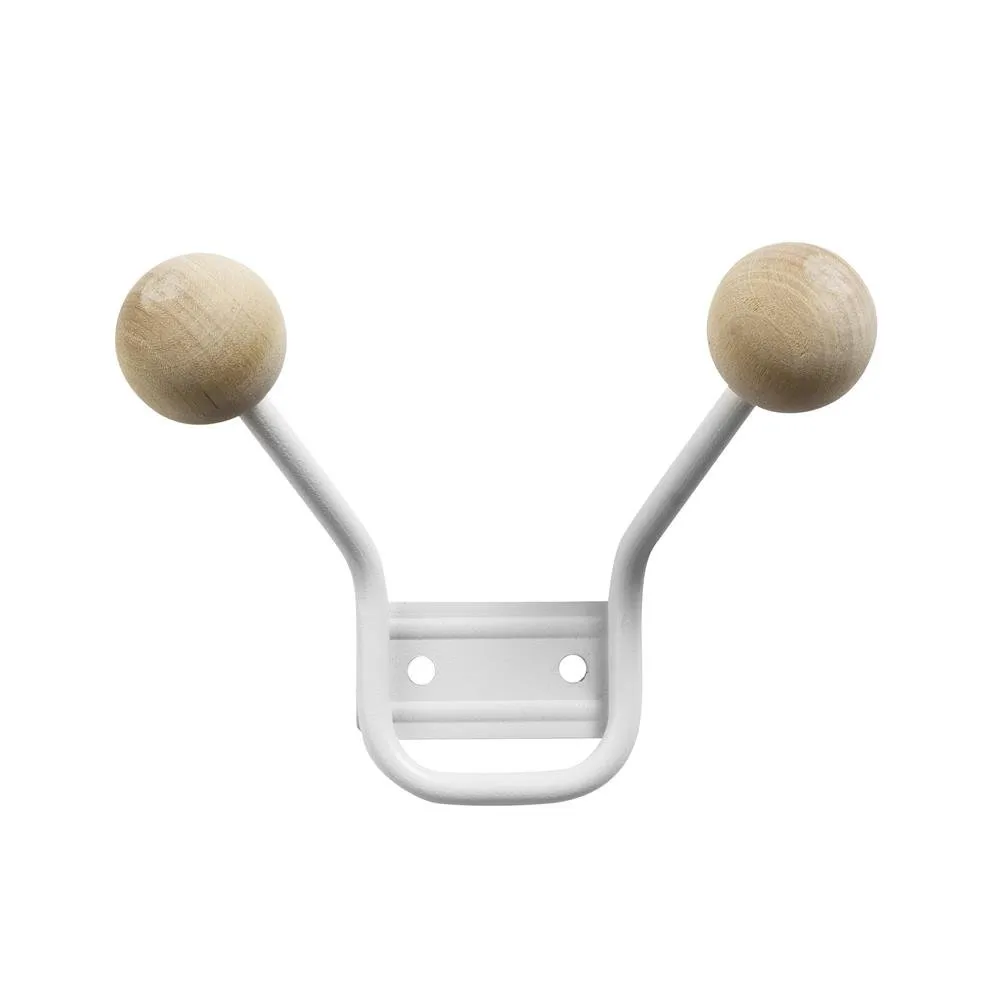 Maze Patère Bill XXS blanc