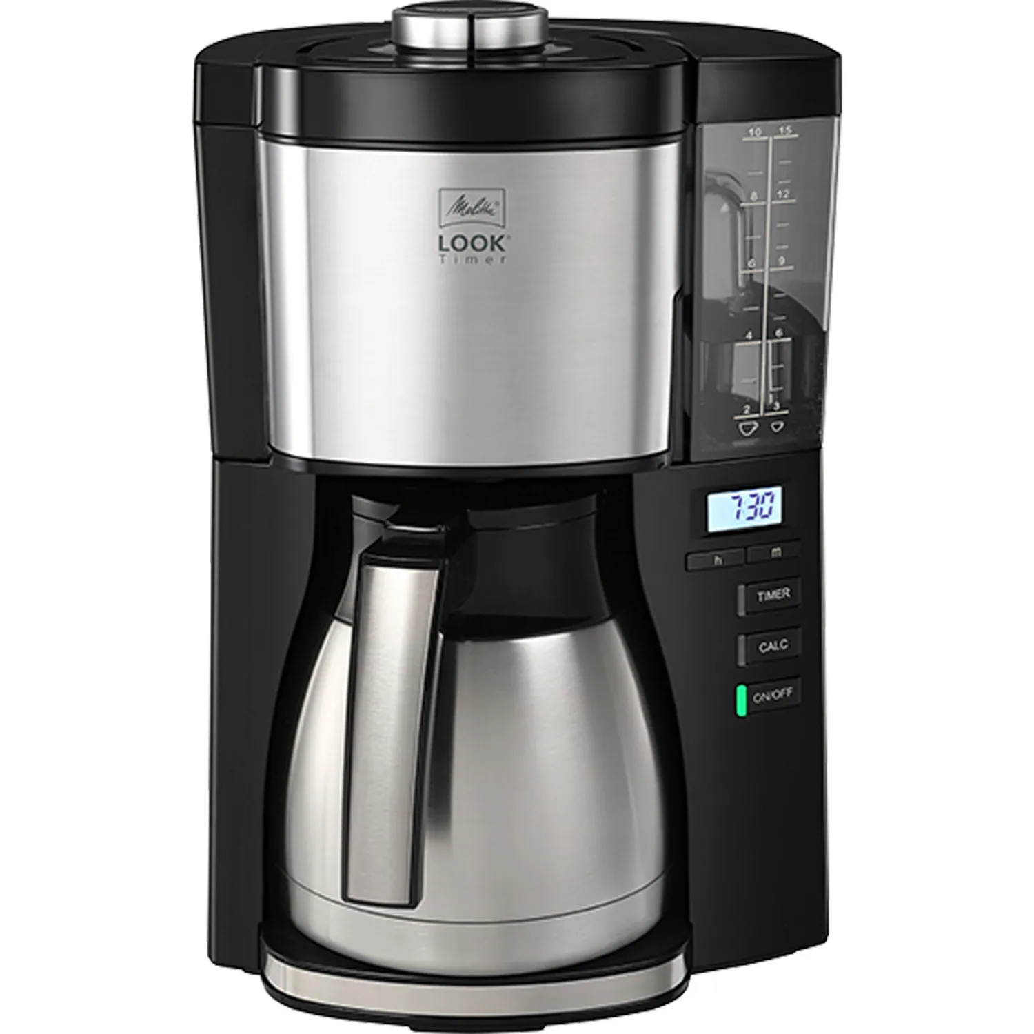 Melitta Look 5.0 Therm timer termokanne Svart