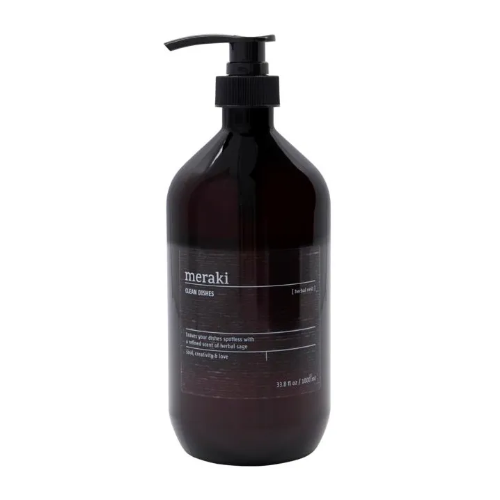 Meraki Liquide vaisselle Meraki 1 litre Herbal nest