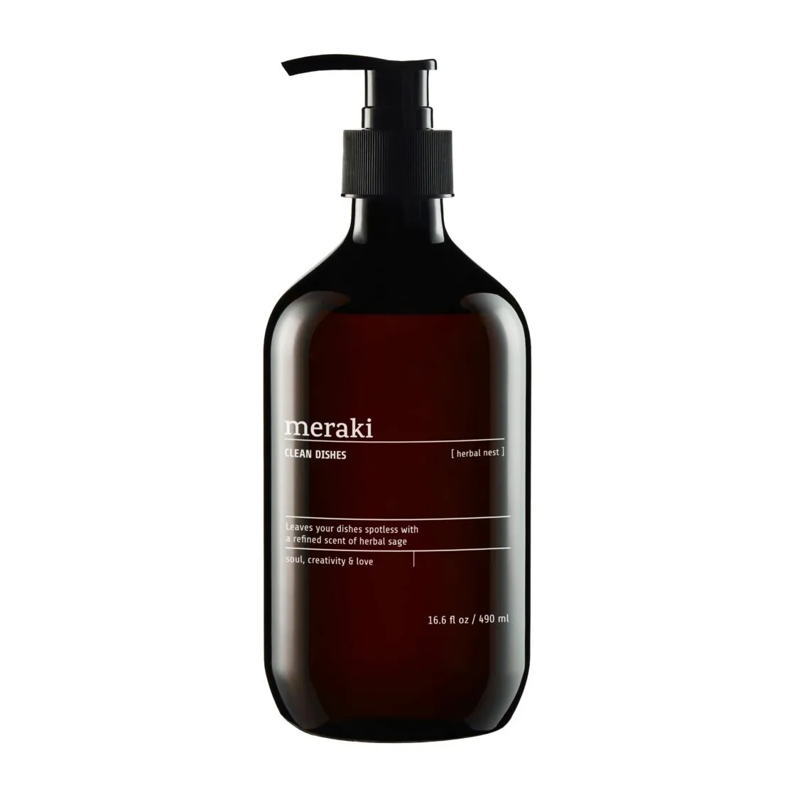 Meraki Liquide vaisselle Meraki 490 ml Herbal nest