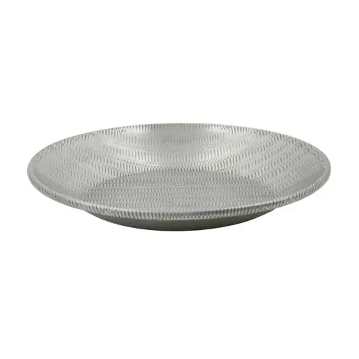 Malva bricka Ø20 cm, Antiksilver
