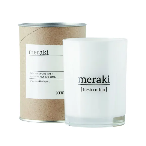 Meraki doftljus 12 timmar, Fresh cotton