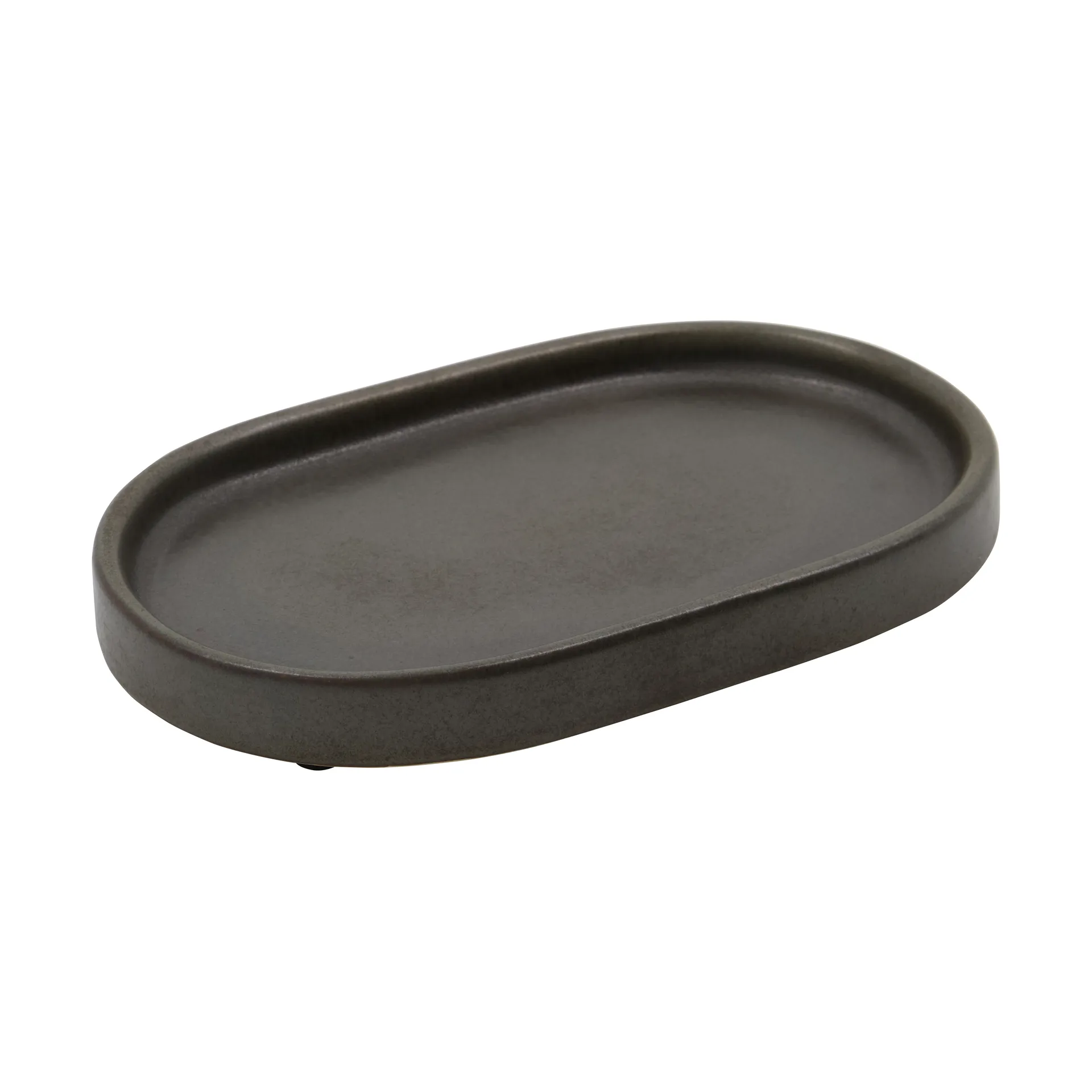 Meraki Plateau Datura 12,5x20 cm Gris foncé