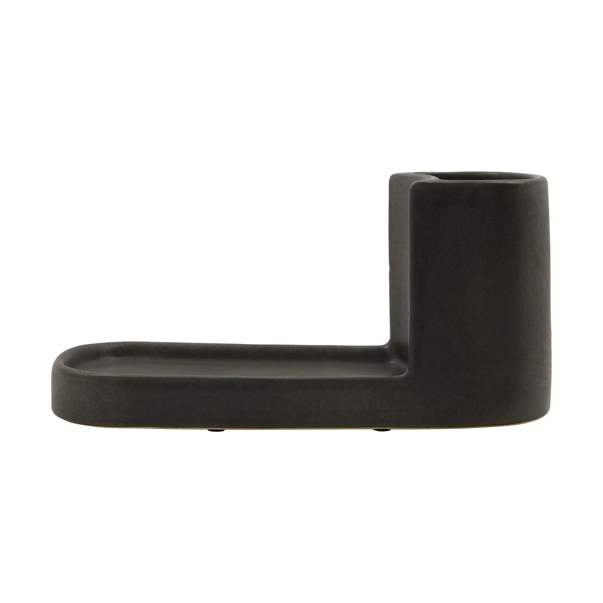 Meraki Porte-brosse et porte-savon Datura Gris foncé