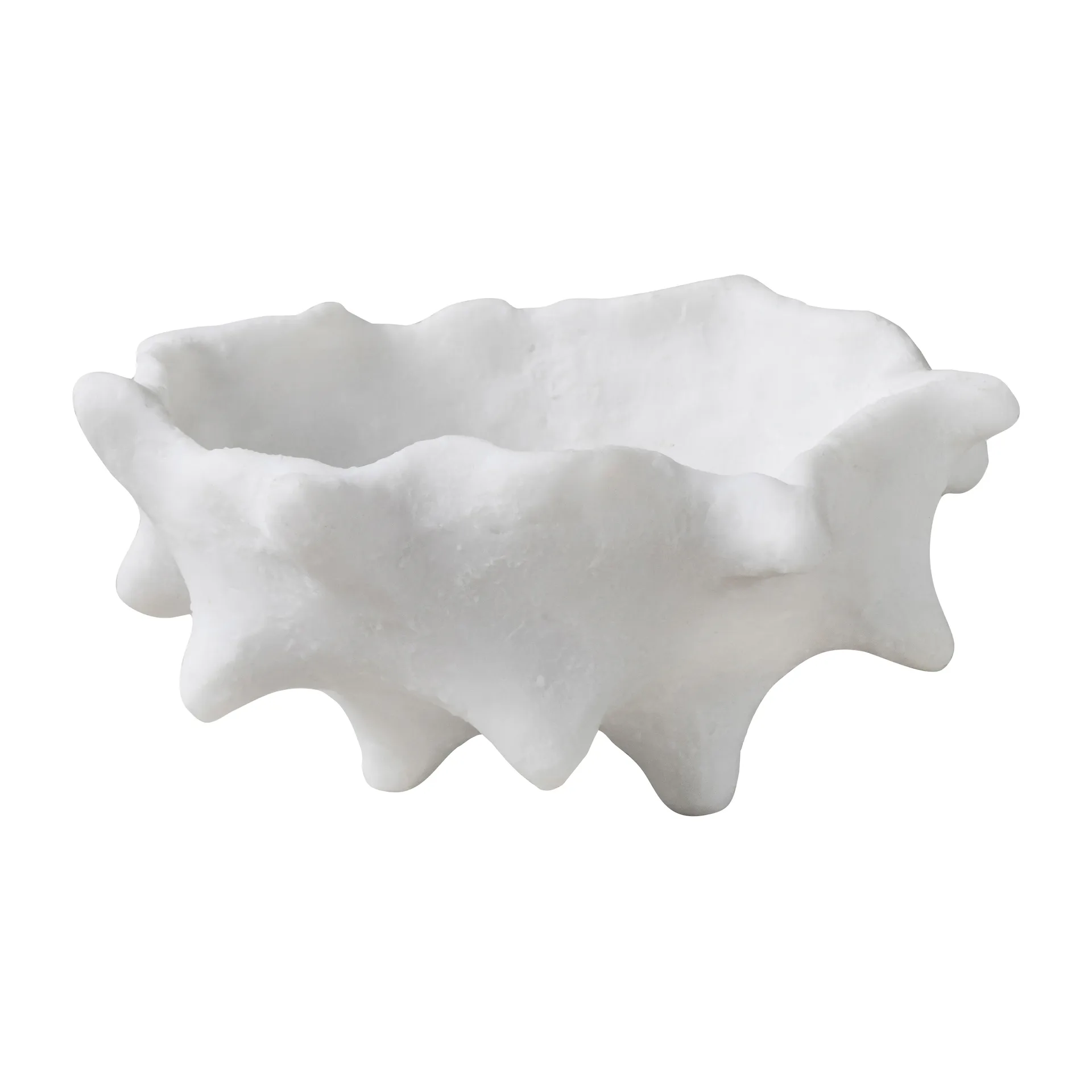 Mette Ditmer Art piece kastanje Ø20 cm Offwhite