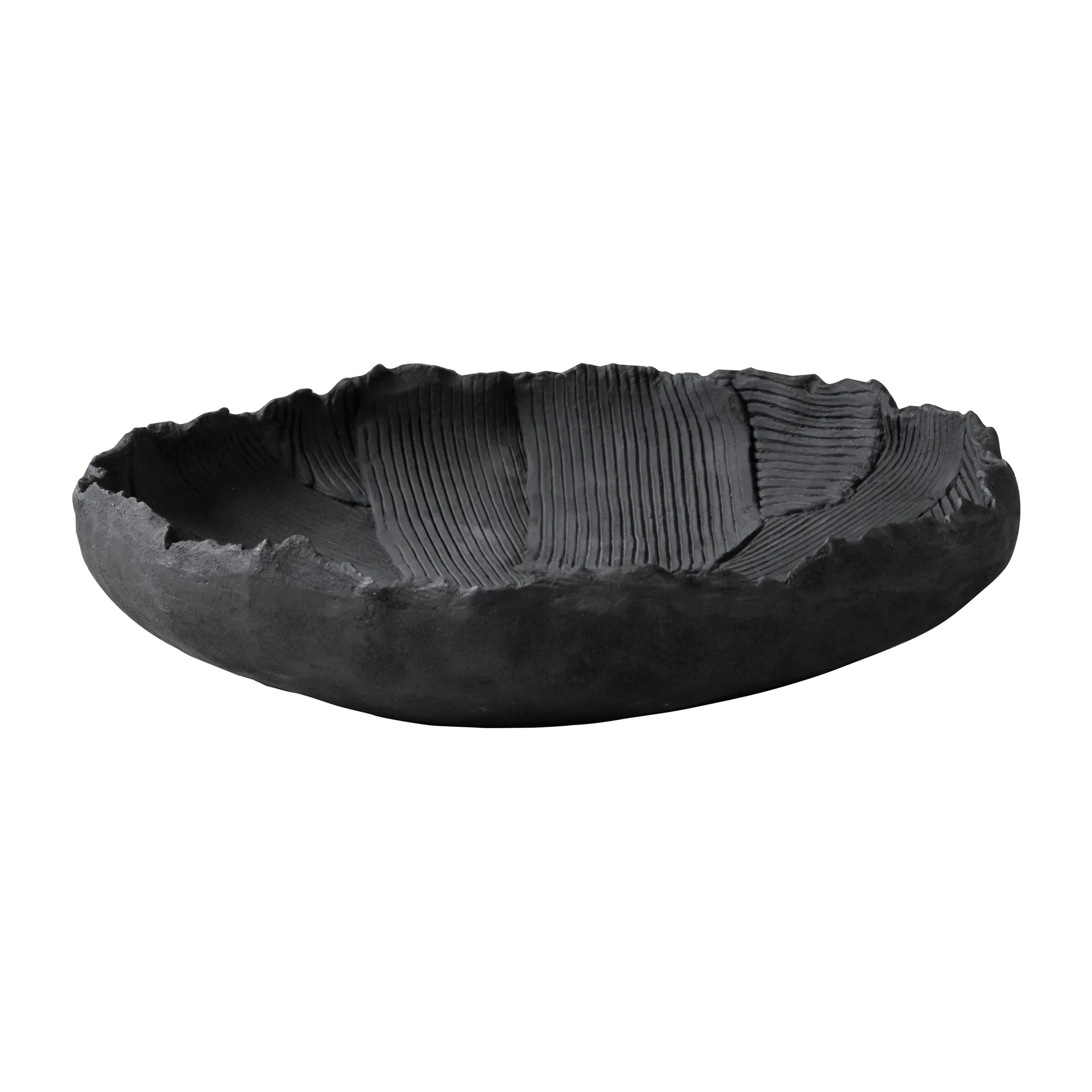 Mette Ditmer Art piece patch skål Ø35 cm Black 