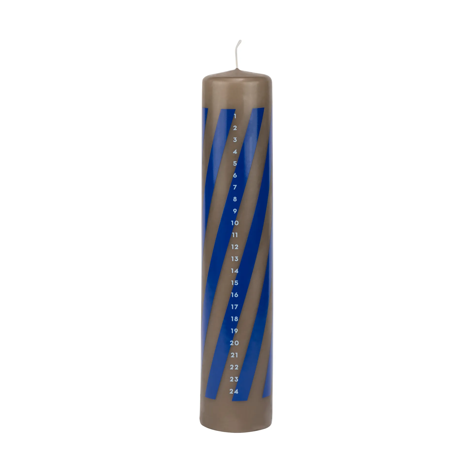 Mette Ditmer Bougie calendrier Twentyfour Cobalt