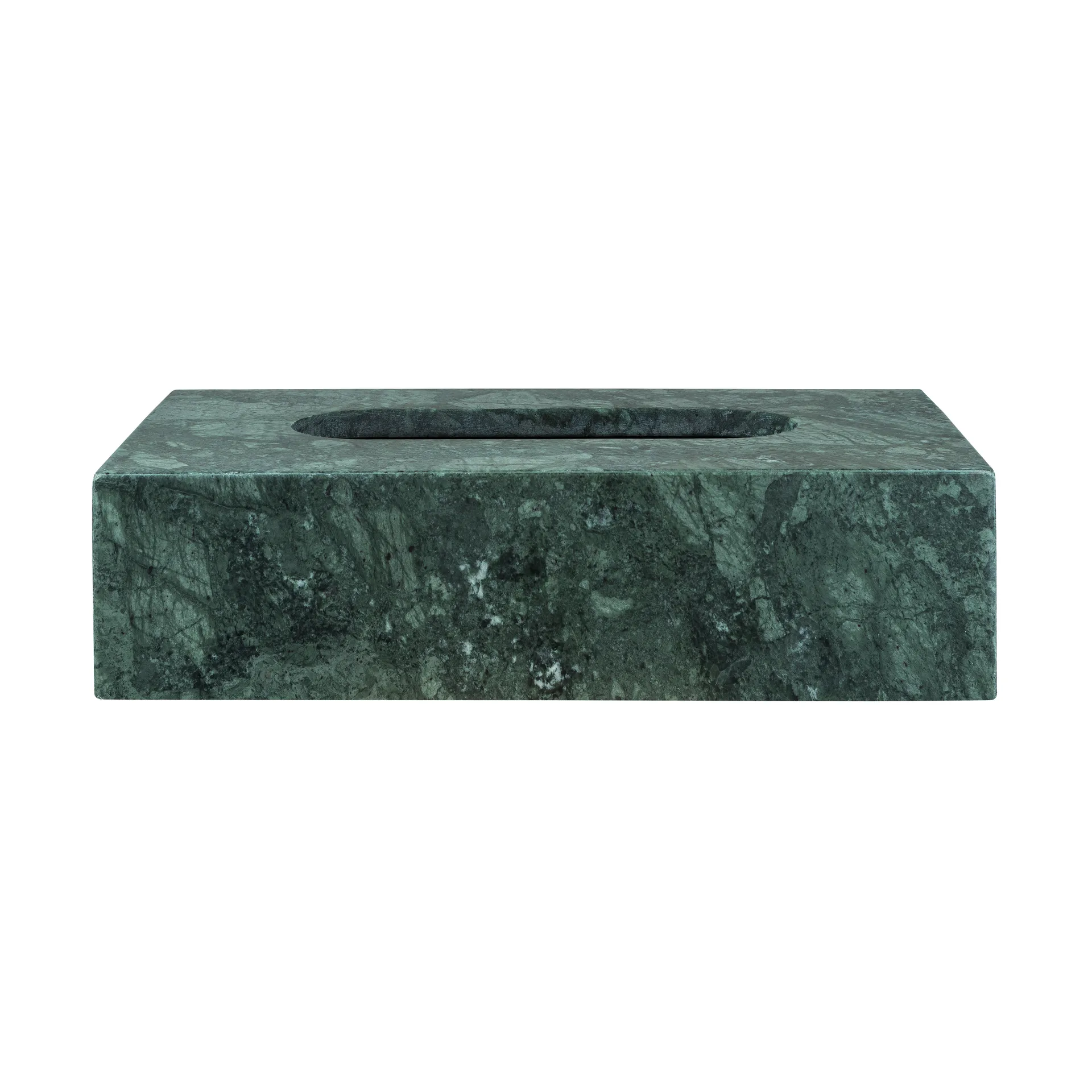 Mette Ditmer Coffret à mouchoirs Marble ,5 cm Dark forest