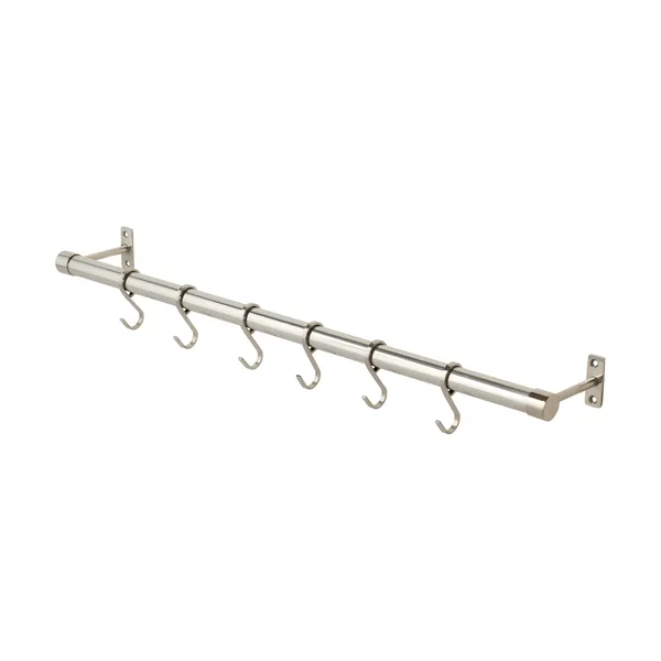 Hang-it klädräcke, Silverfärgad, 11x70x5,5 cm