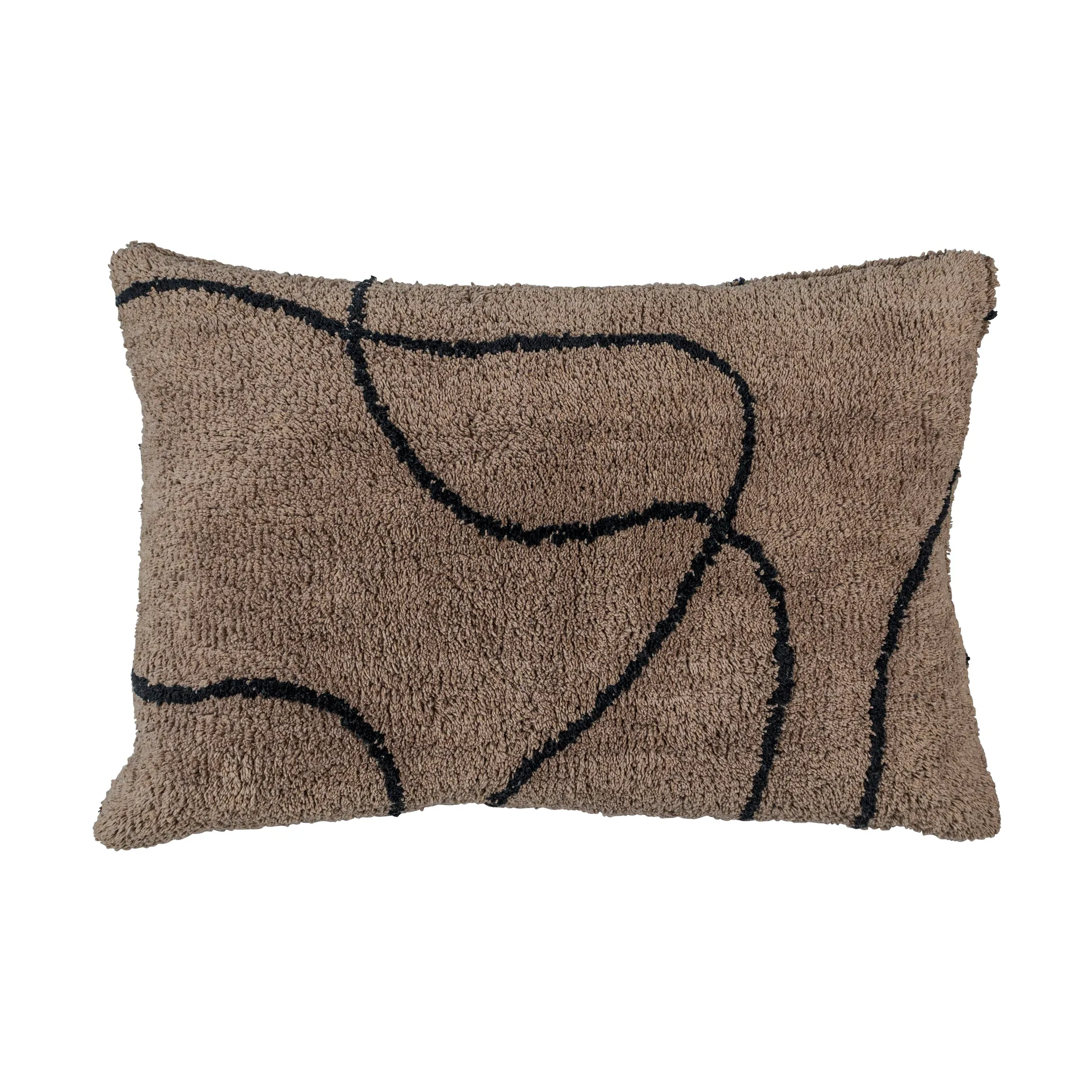 Mette Ditmer Housse de coussin tuftée Shadow cm Brown — vue 3