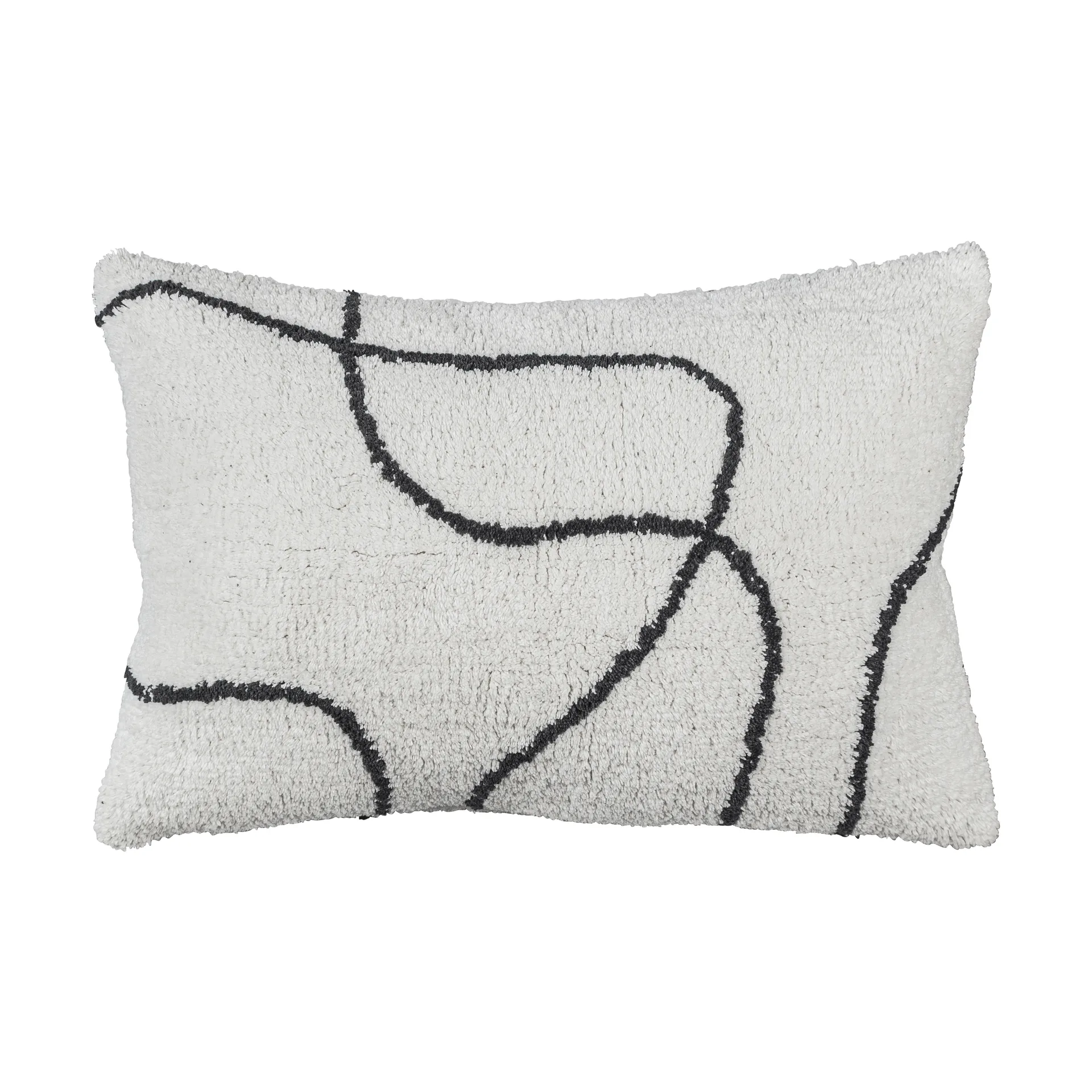 Mette Ditmer Housse de coussin tuftée Shadow cm Off-white — vue 3