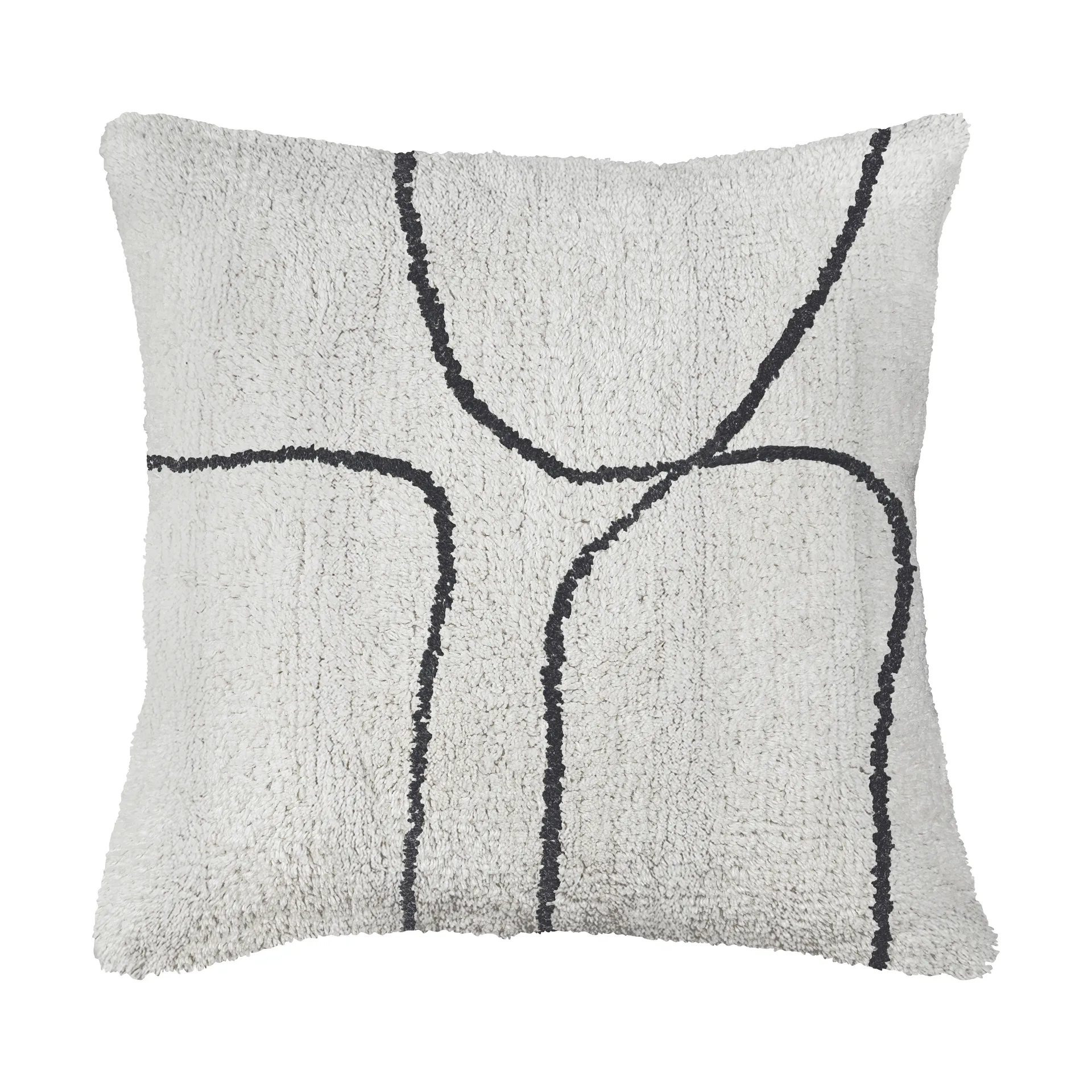 Mette Ditmer Housse de coussin tuftée Shadow cm Off-white