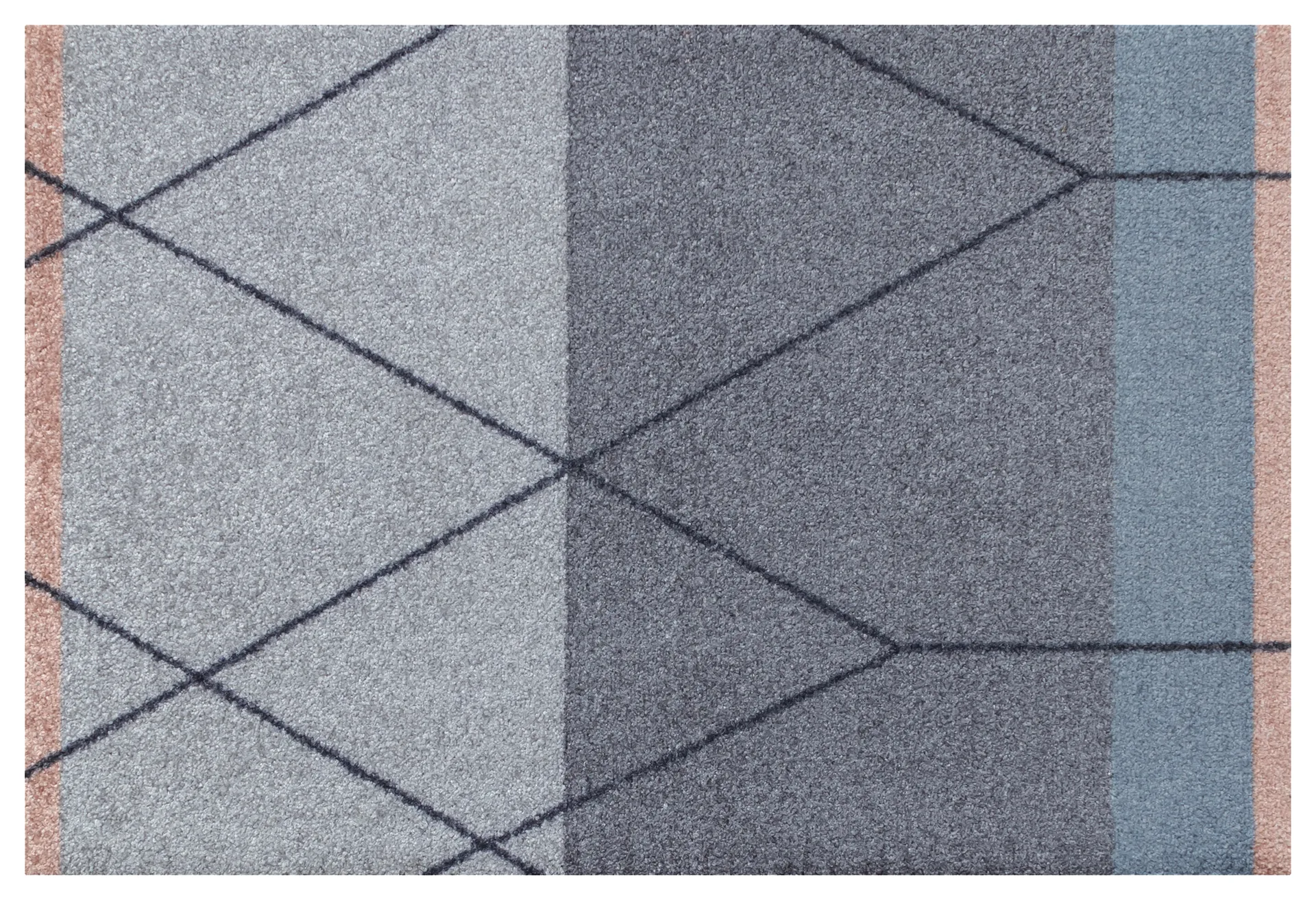 Mette Ditmer Linea All-round måtte 55x80 cm Mørkegrå
