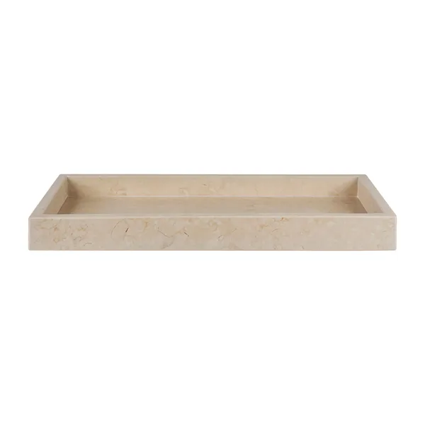 Marble dekorationsbricka 16x31 cm