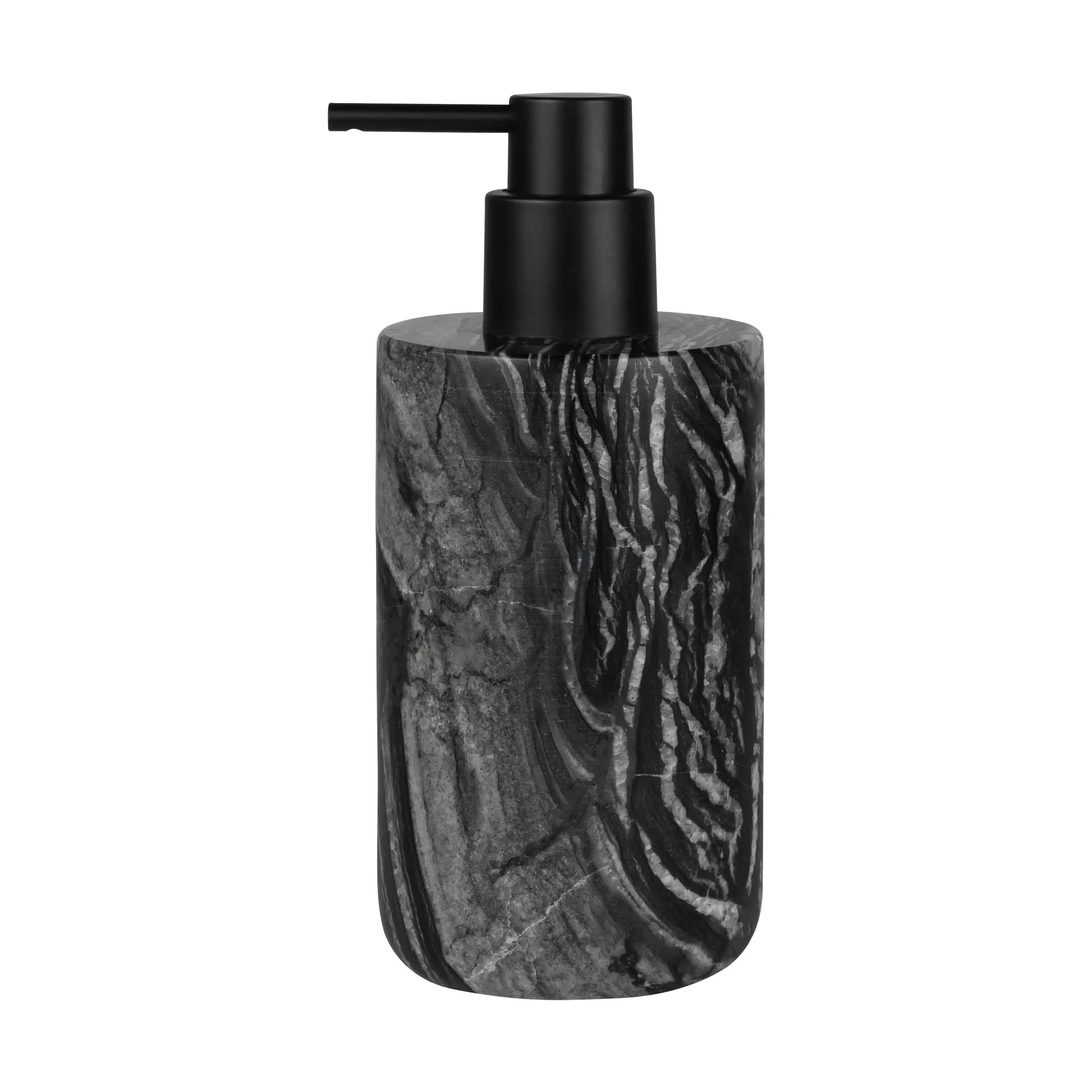 Mette Ditmer Marble sæbedispenser 17,5 cm Sort/Grå billede