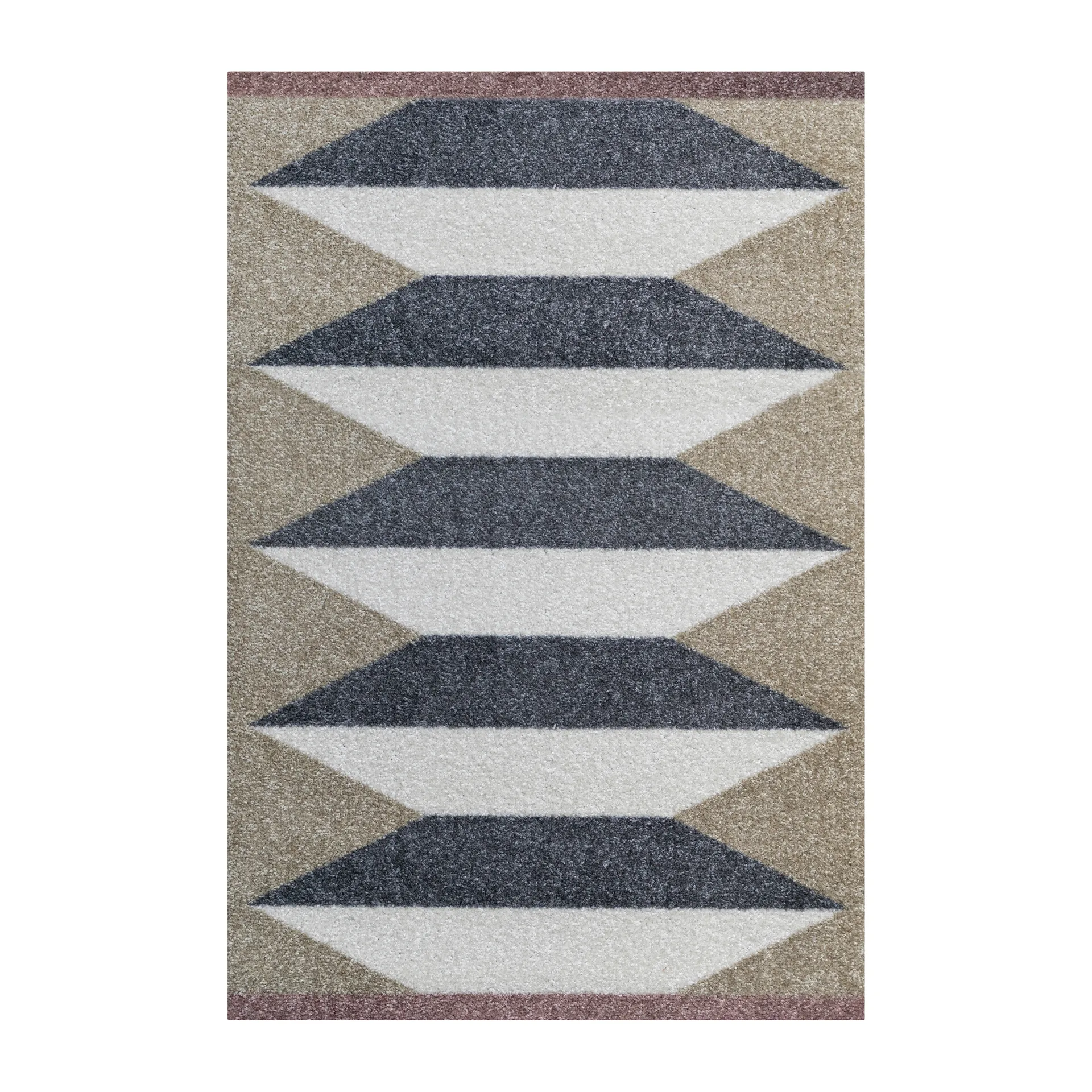 Mette Ditmer Paillasson Accordion all-round Sand, cm