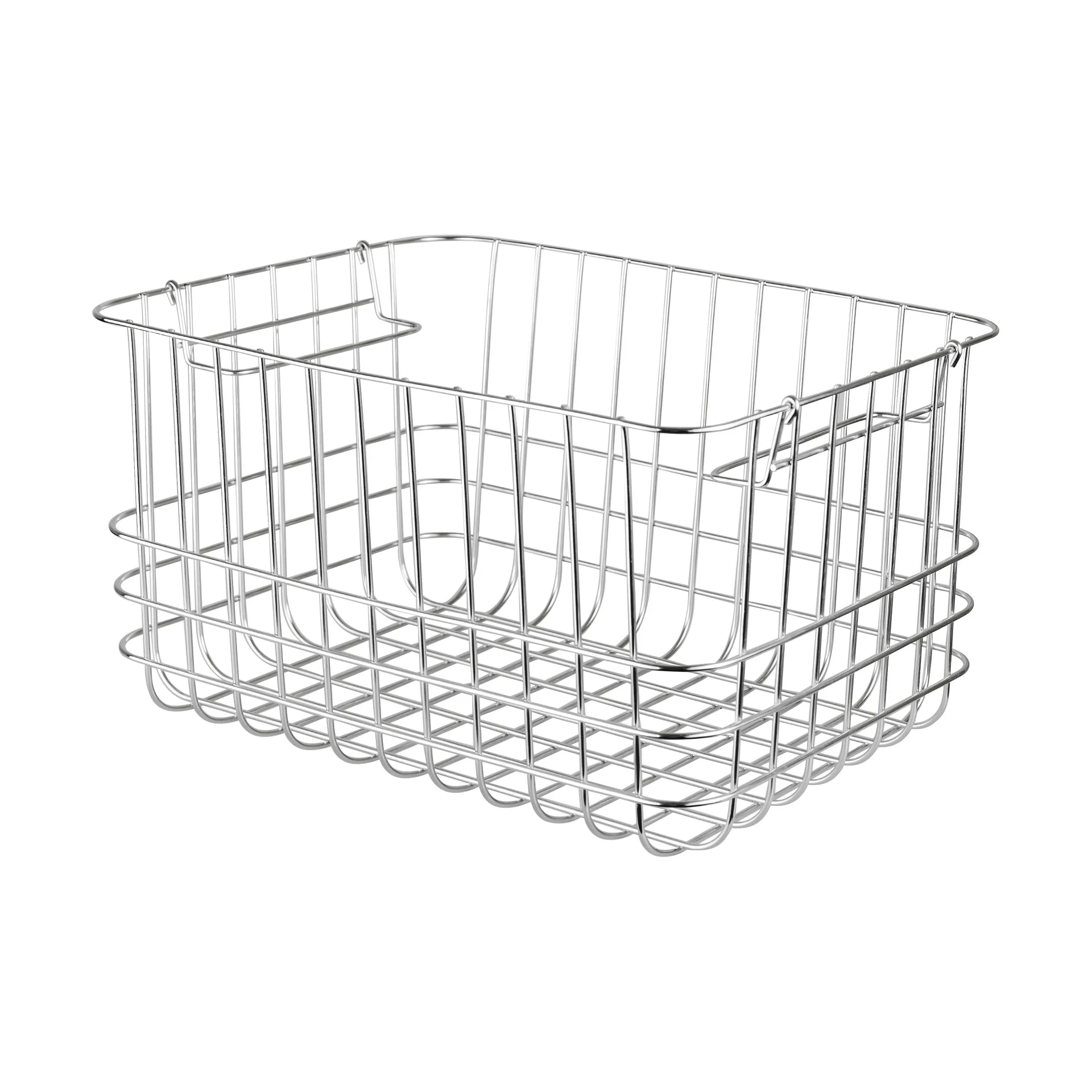 Mette Ditmer Panier de rangement Store-it medium Chrome