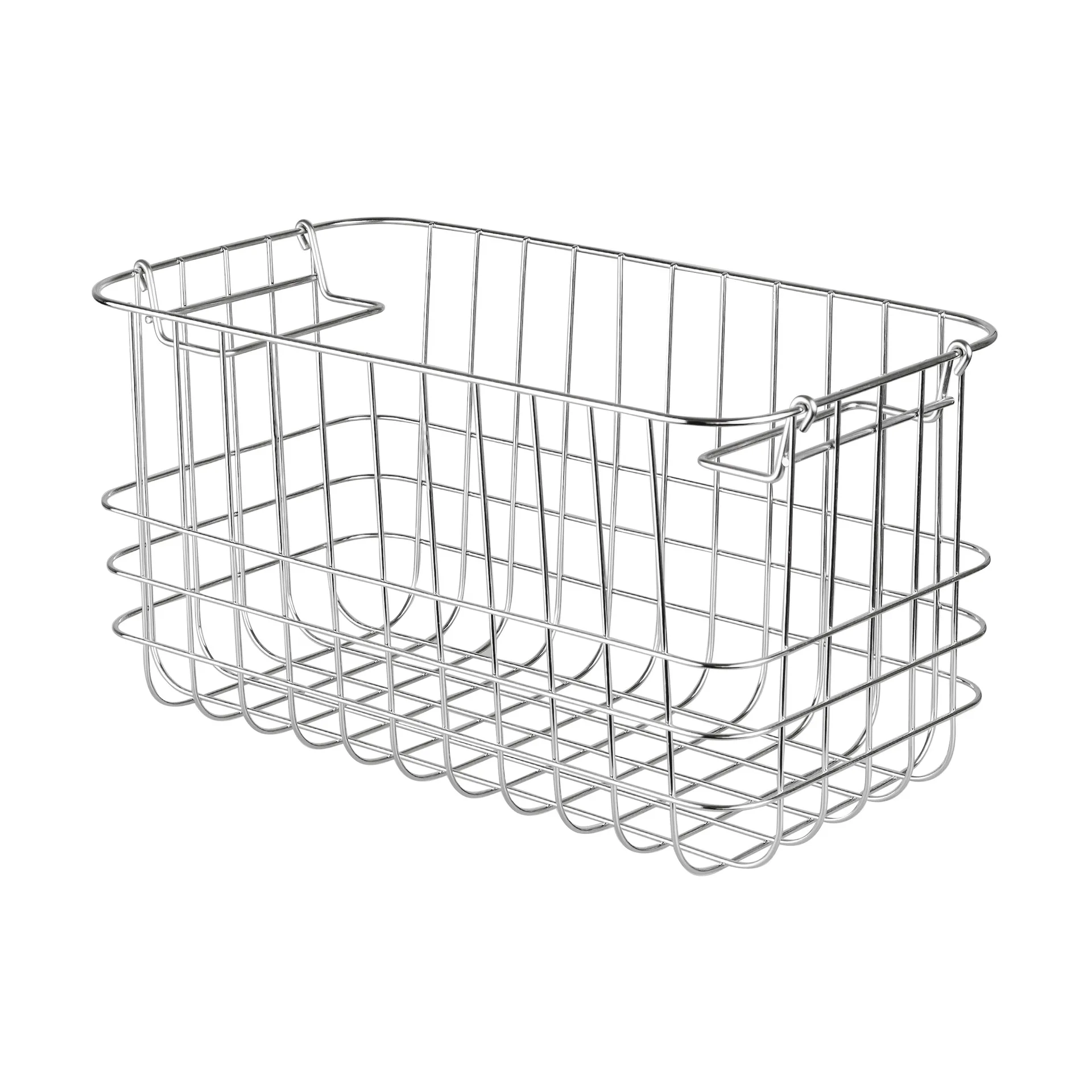 Mette Ditmer Panier de rangement Store-it small Chrome