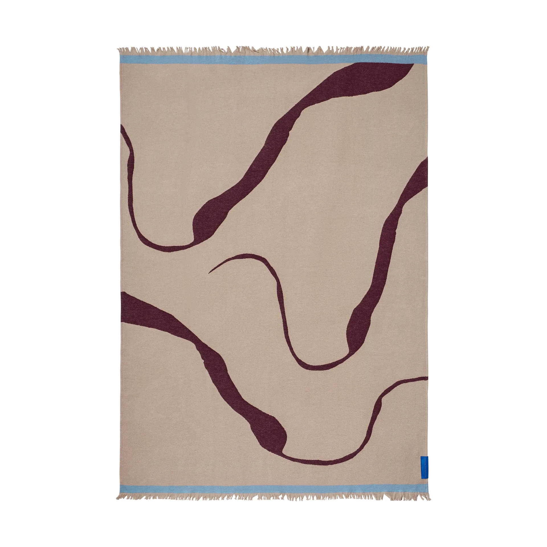 Mette Ditmer Plaid Studio Wine, cm