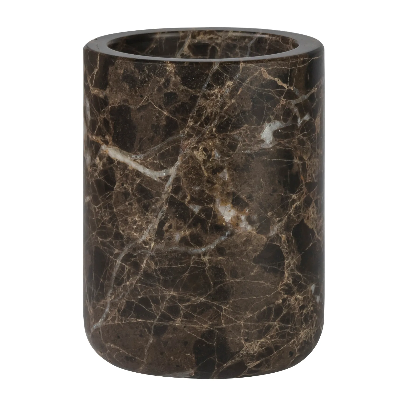 Mette Ditmer Porte-brosse à dents Marble Marron