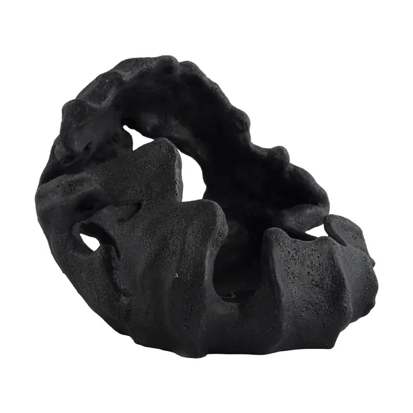 Reef blockljusstake, Svart, Ø16,5x13 cm